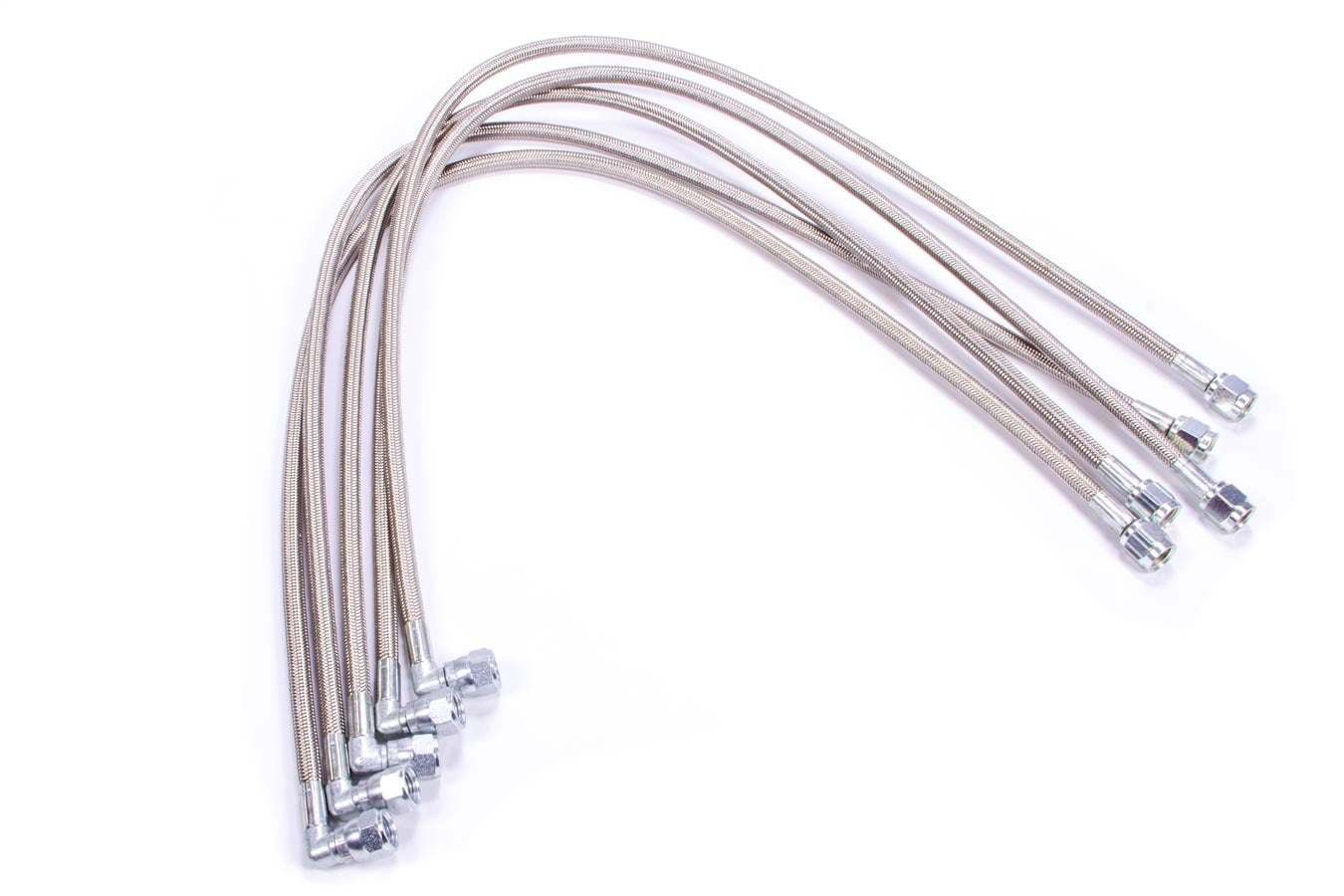 28in #4 Line -4 Str/ -4 90 Deg 5pk AN Hose Assembly Allstar Performance
