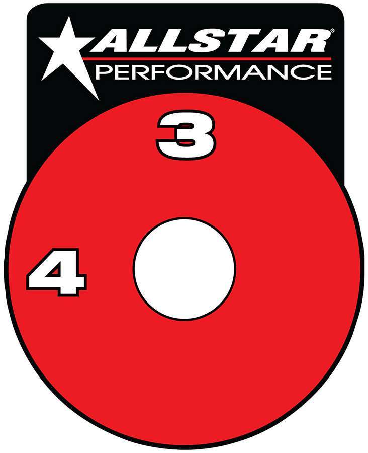 RF Brake Shut-Off Valve Decal Decals Allstar Performance