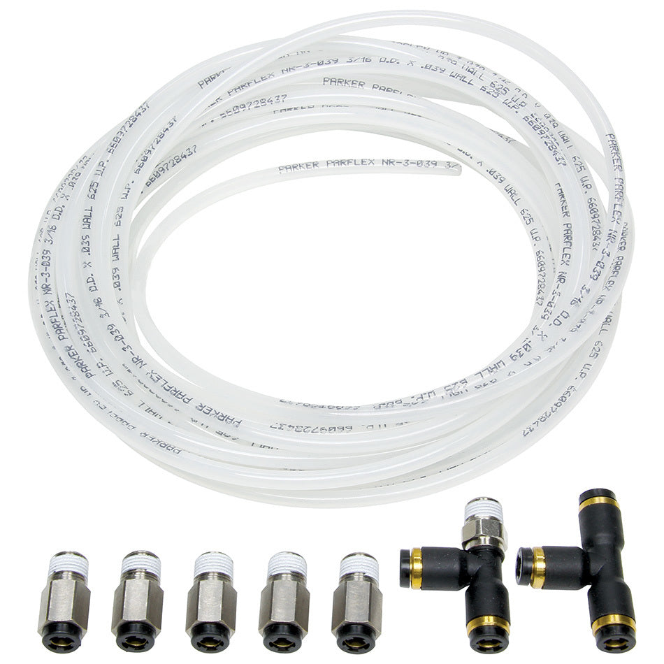 Nylon Brake Line Kit for use w/o Gauges Nylon Brake Line Allstar Performance