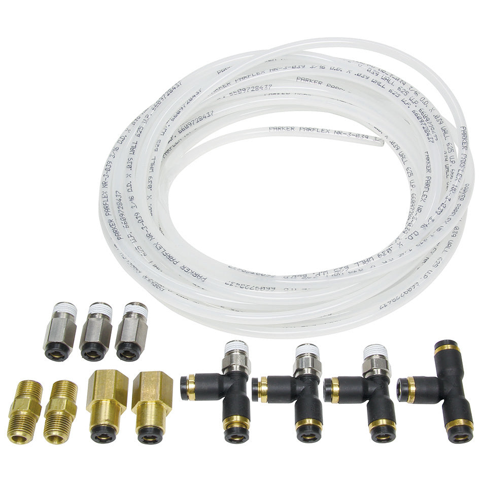 Nylon Brake Line Kit for use w/ Gauges Nylon Brake Line Allstar Performance