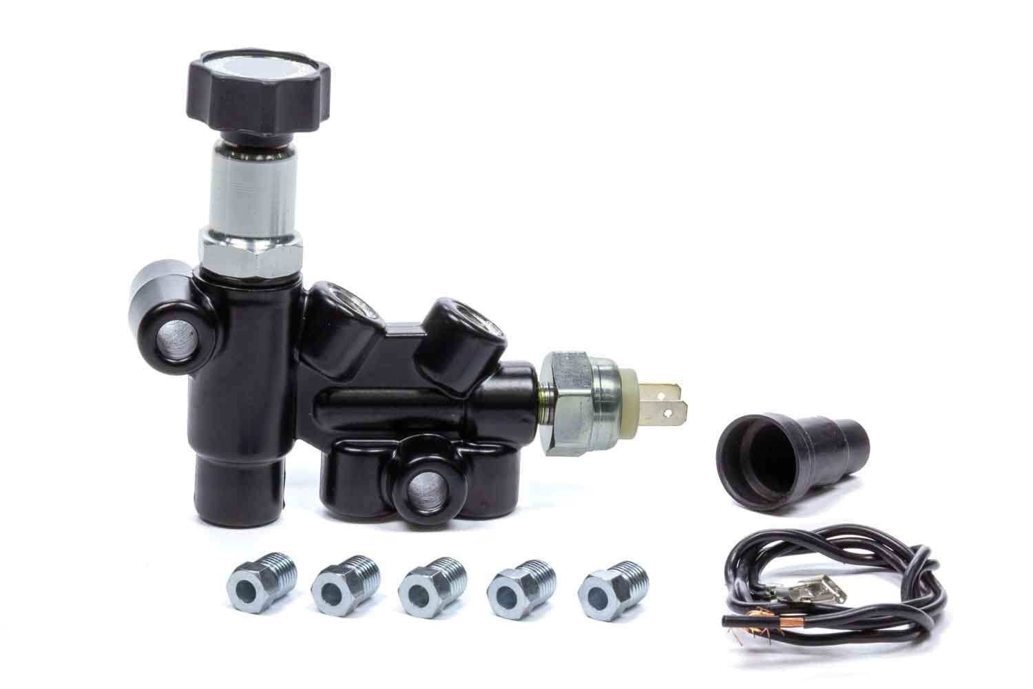 Distribution Block w/ Proportioning Valve Brake Proportioning Valves Allstar Performance