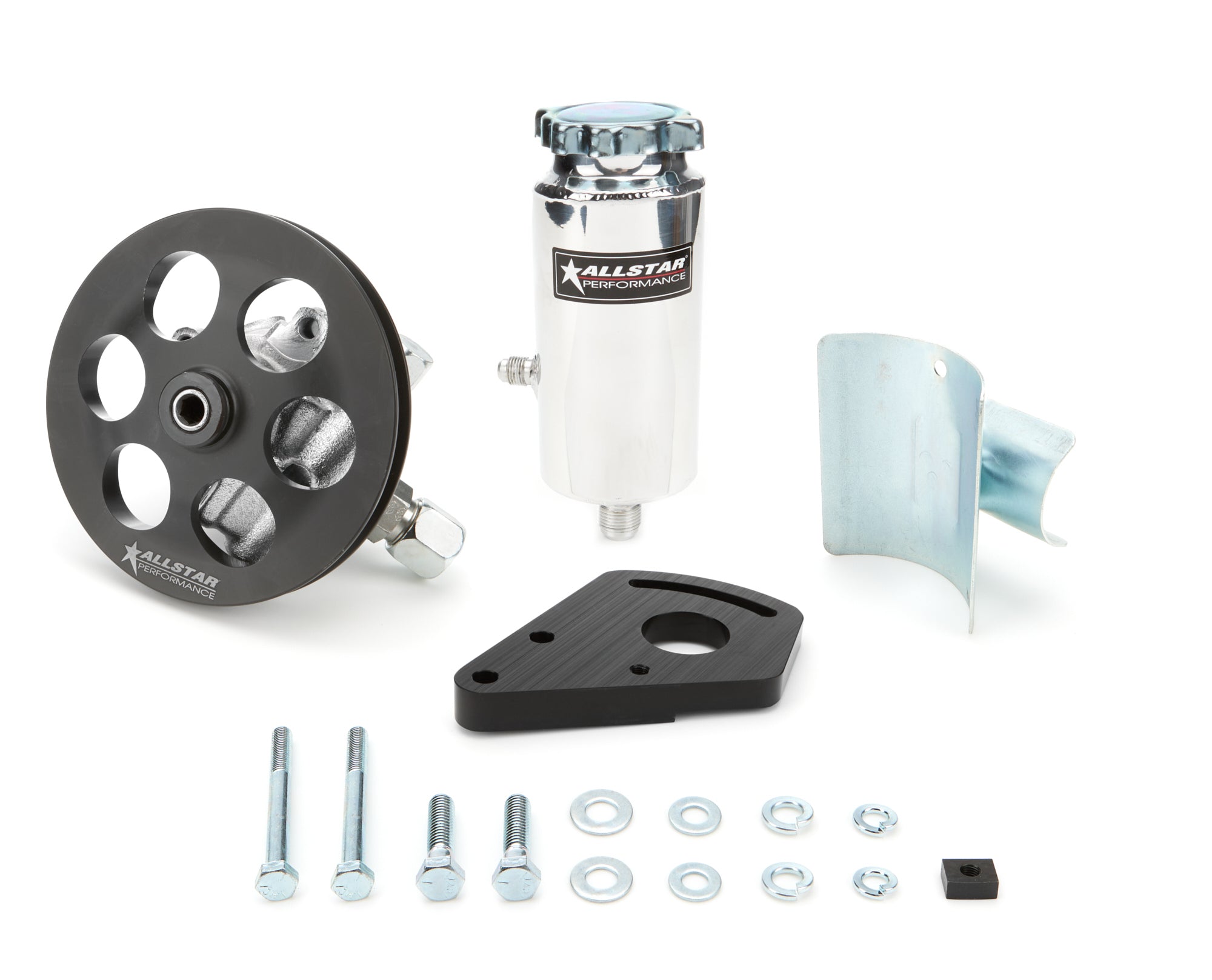Power Steering Kit Block Mount Power Steering Pumps Allstar Performance