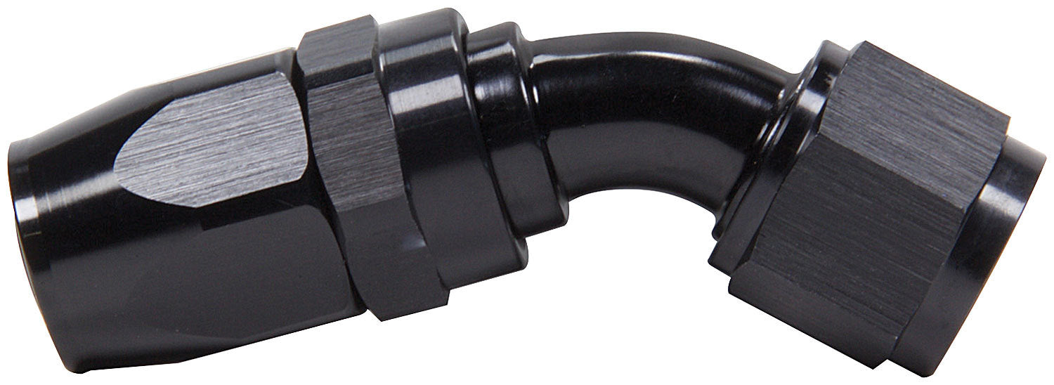 Hose End 45 Degree -10 Black Hose Ends Allstar Performance