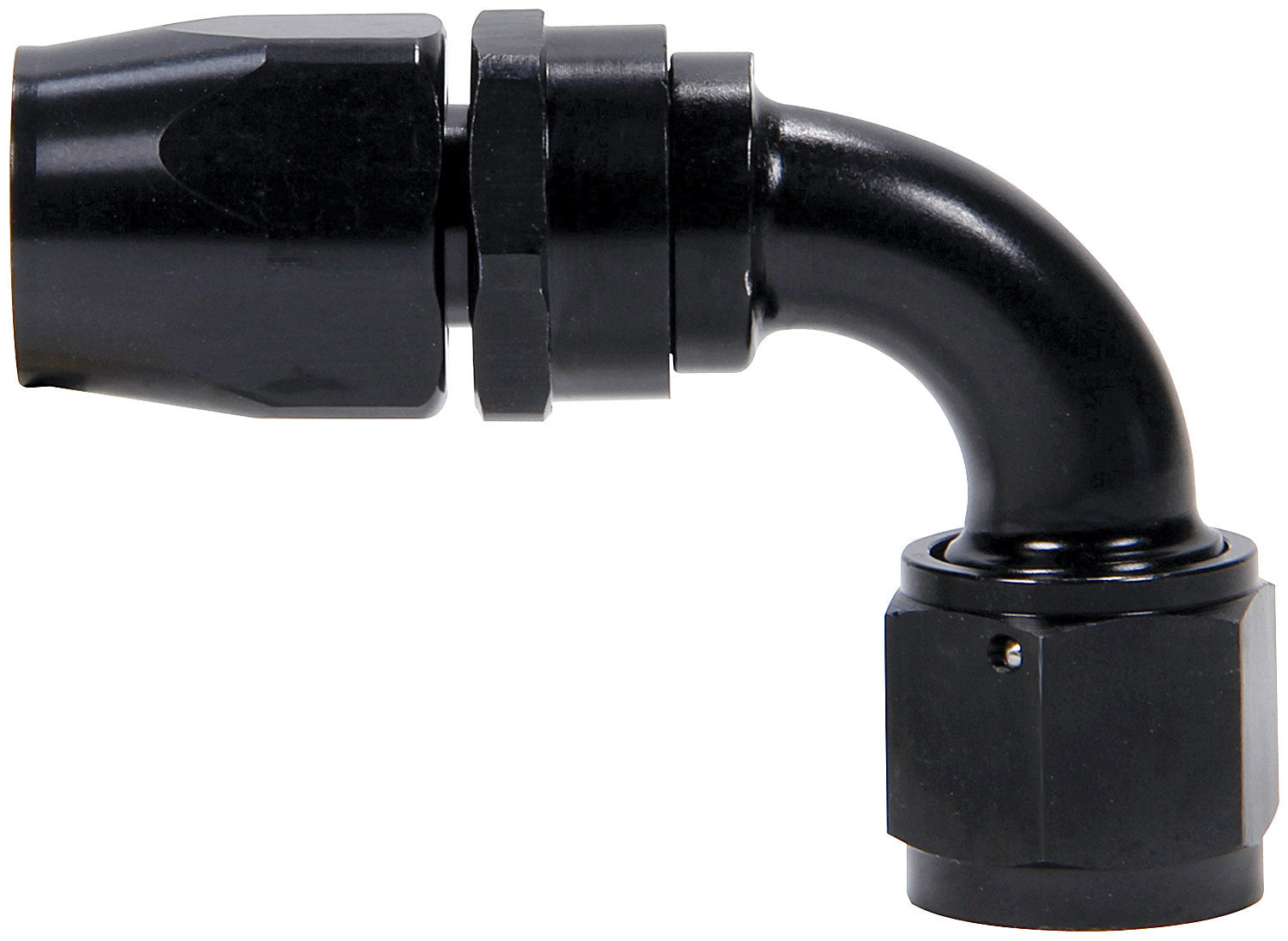 Hose End 90 Degree -10 Black Hose Ends Allstar Performance
