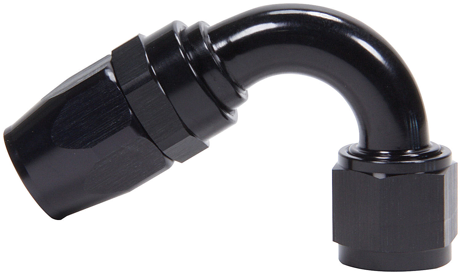 Hose End 120 Degree -10 Black Hose Ends Allstar Performance