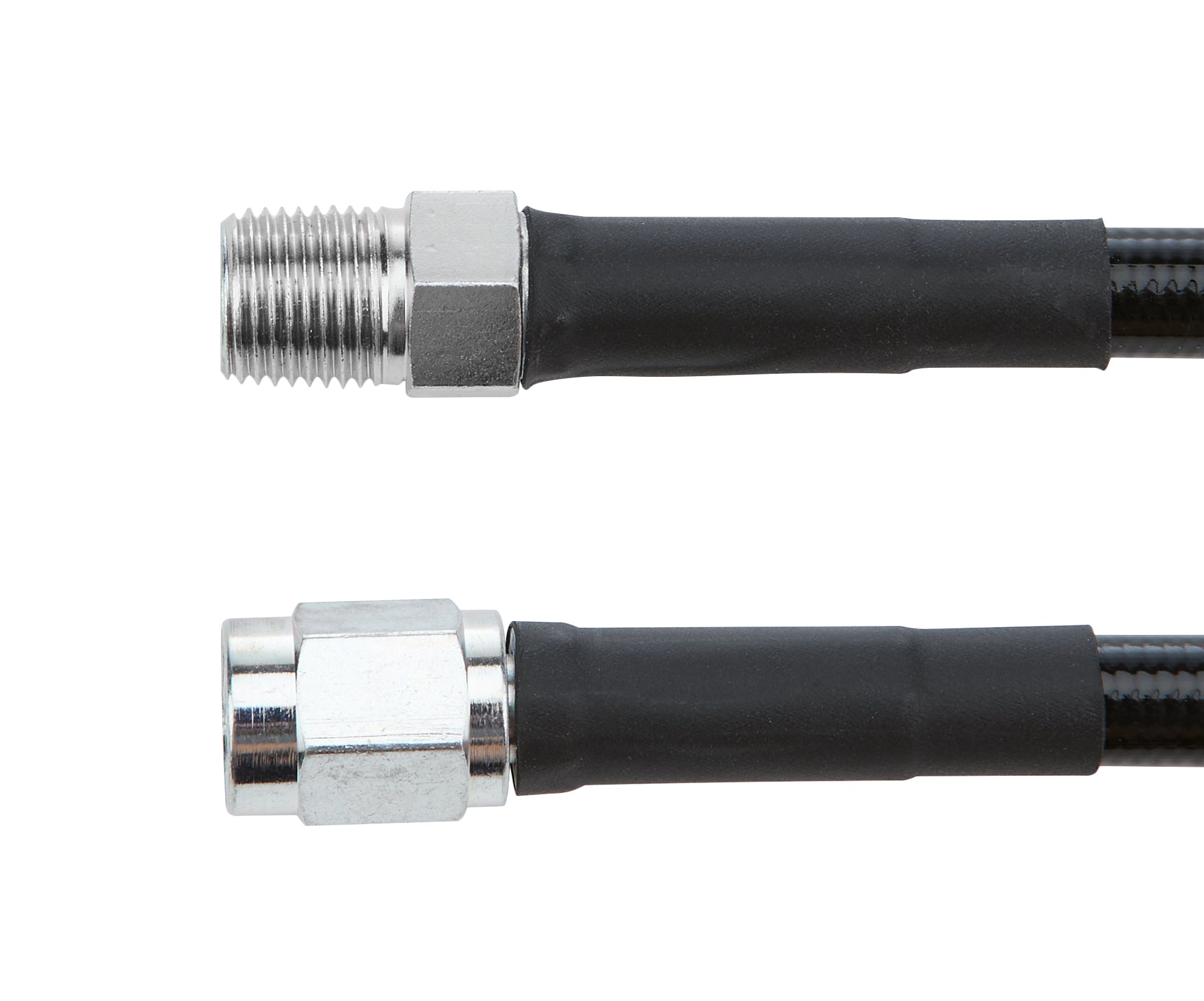 Coated Braided Line 30in #3Hose -3Str/ 1/8in AN Hose Assembly Allstar Performance