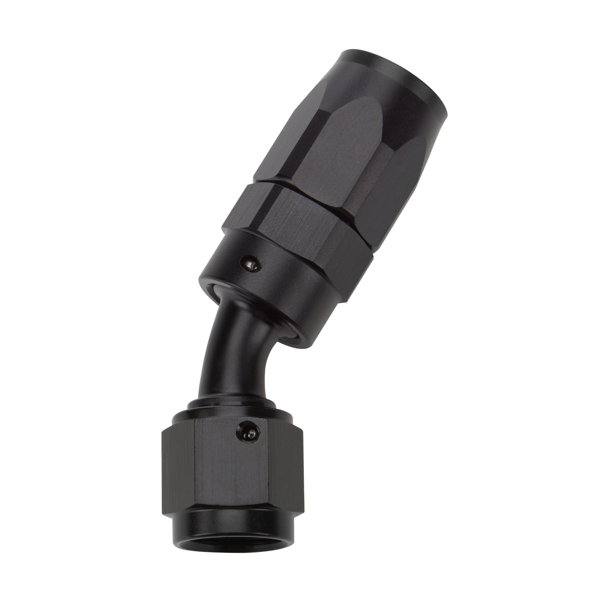 Reusable Hose End Black 30 Deg Elbow -16 Hose Ends Allstar Performance