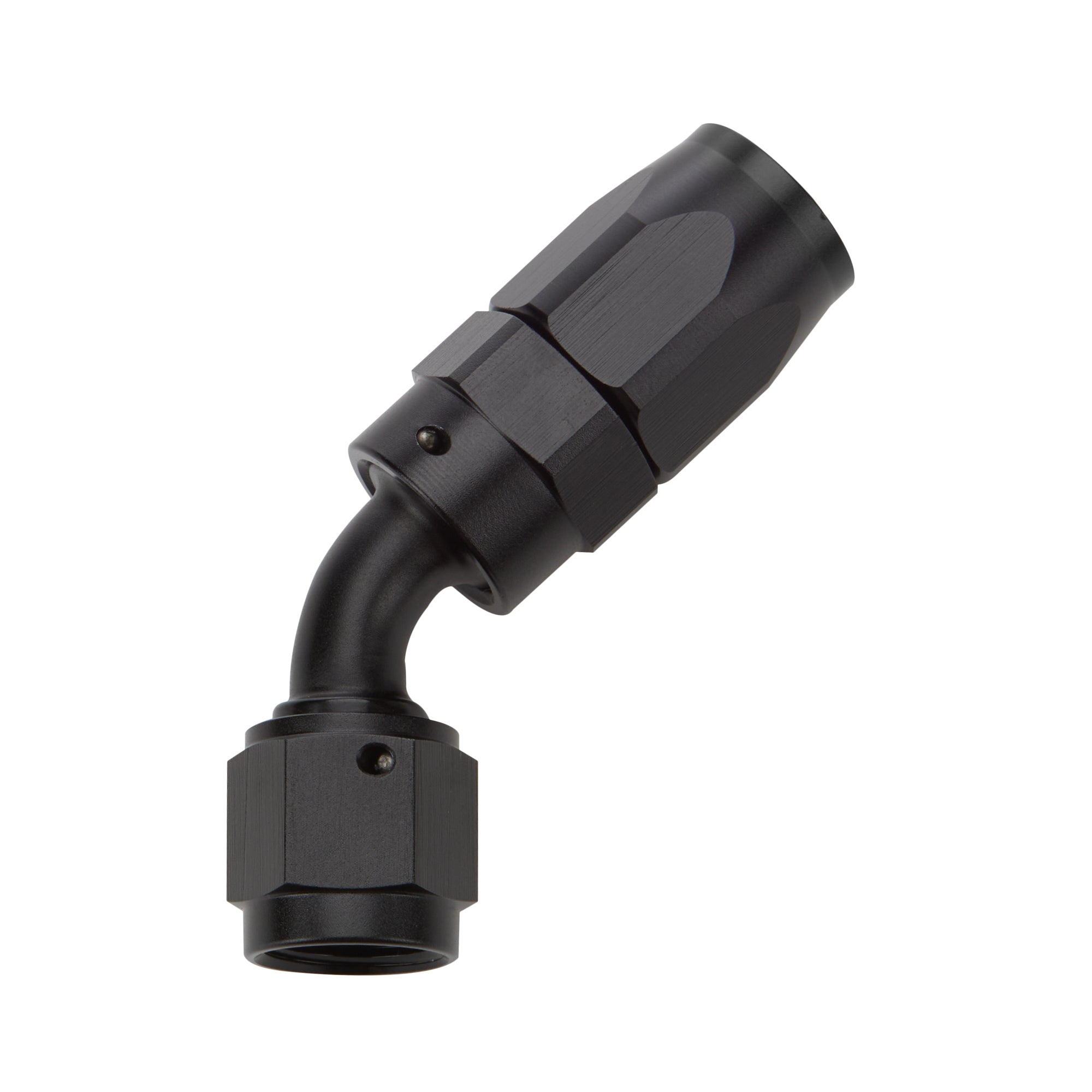 Reusable Hose End Black 45 Deg Elbow -16 Hose Ends Allstar Performance