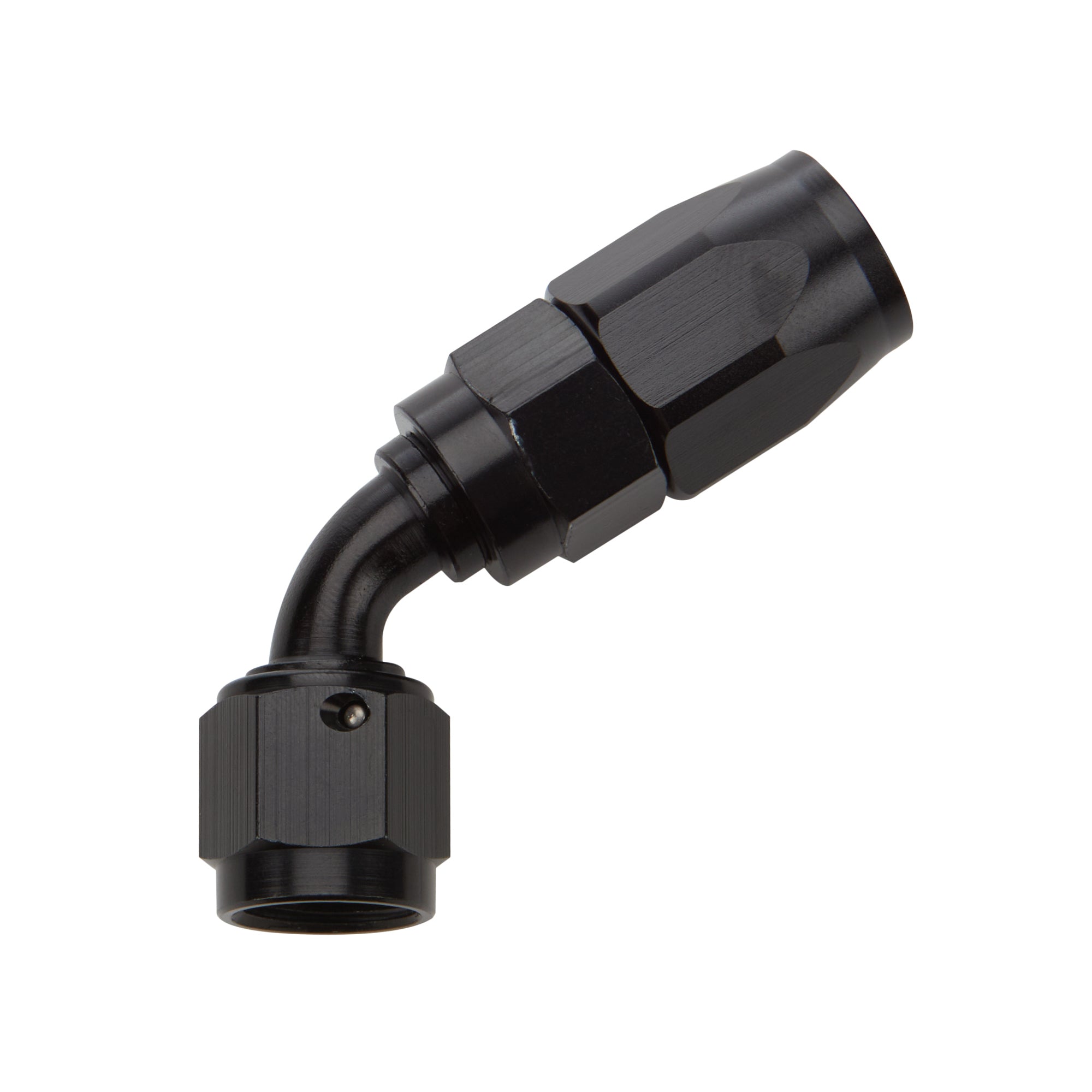 Reusable Hose End Black 60 Deg Elbow -10 Hose Ends Allstar Performance