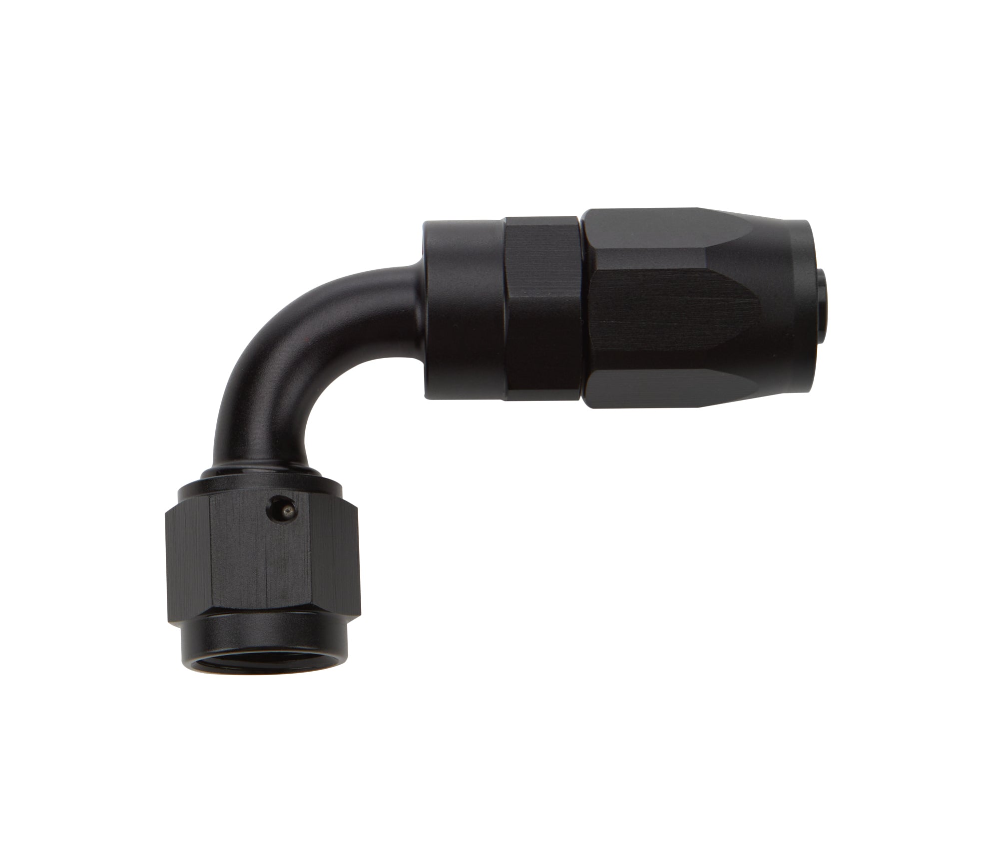 Reusable Hose End Black 90 Deg Elbow -6 Hose Ends Allstar Performance