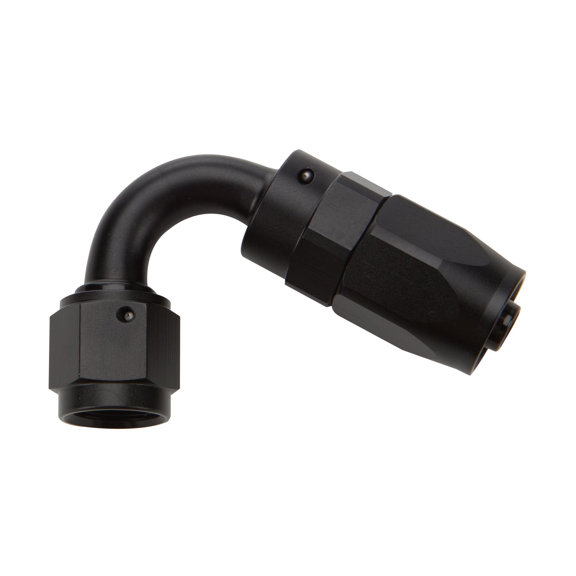 Reusable Hose End Black 120 Deg Elbow -10 Hose Ends Allstar Performance