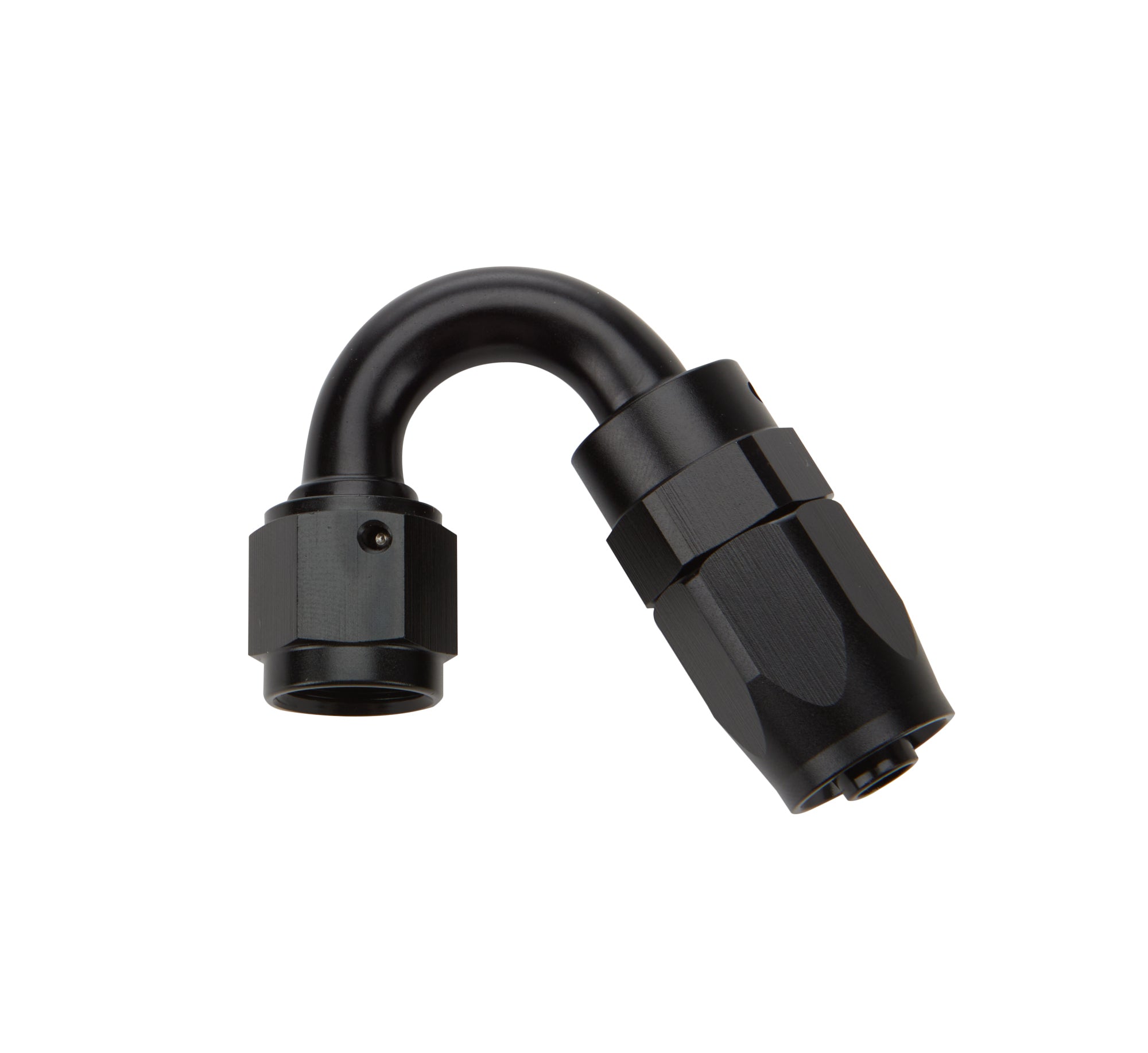Reusable Hose End Black 150 Deg Elbow -6 Hose Ends Allstar Performance