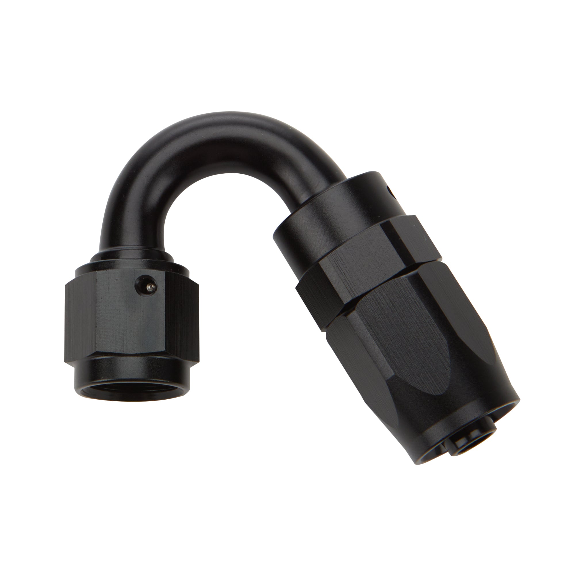 Reusable Hose End Black 150 Deg Elbow -10 Hose Ends Allstar Performance