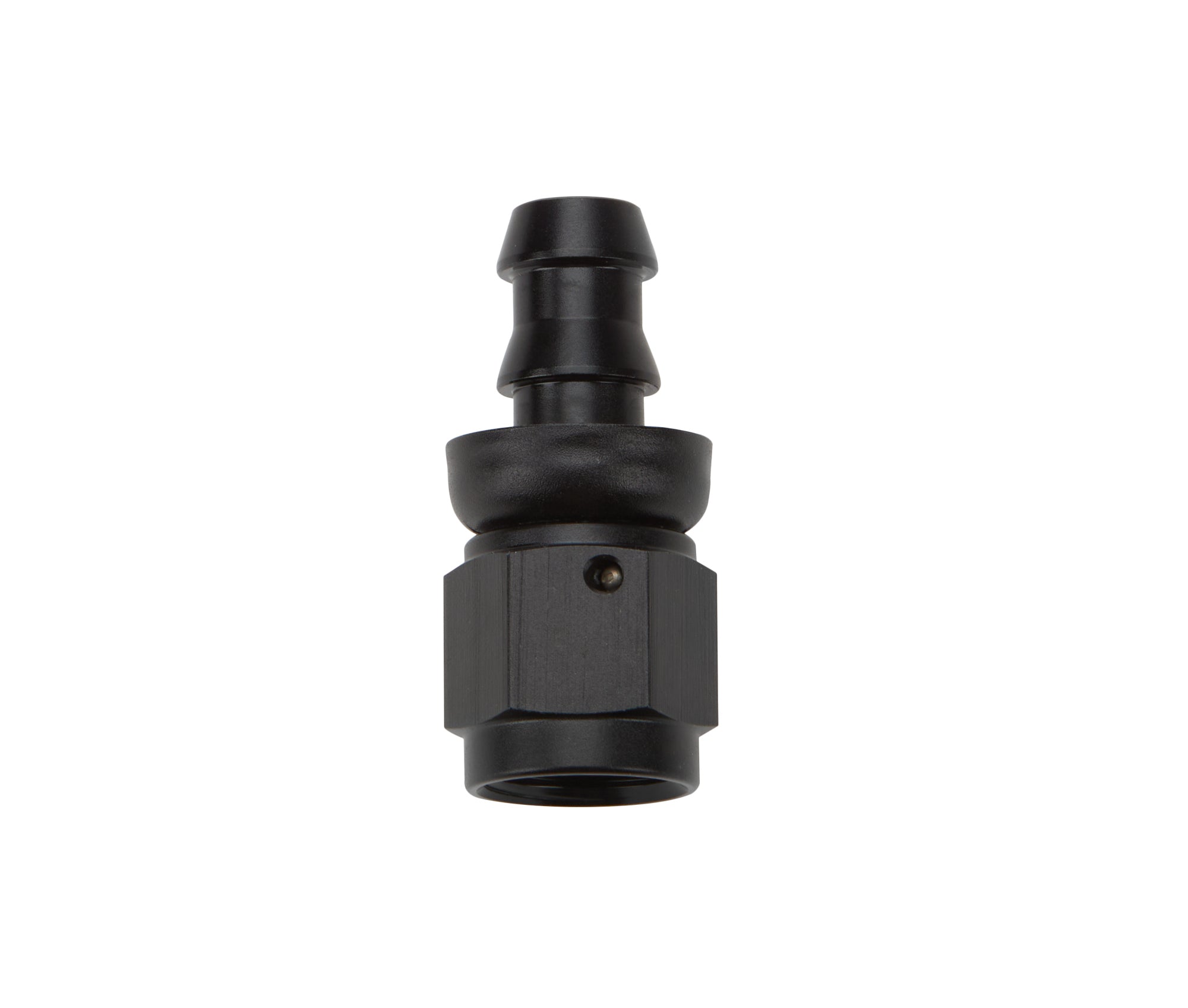 Pushlock Hose End Black Straight -6 Hose Ends Allstar Performance