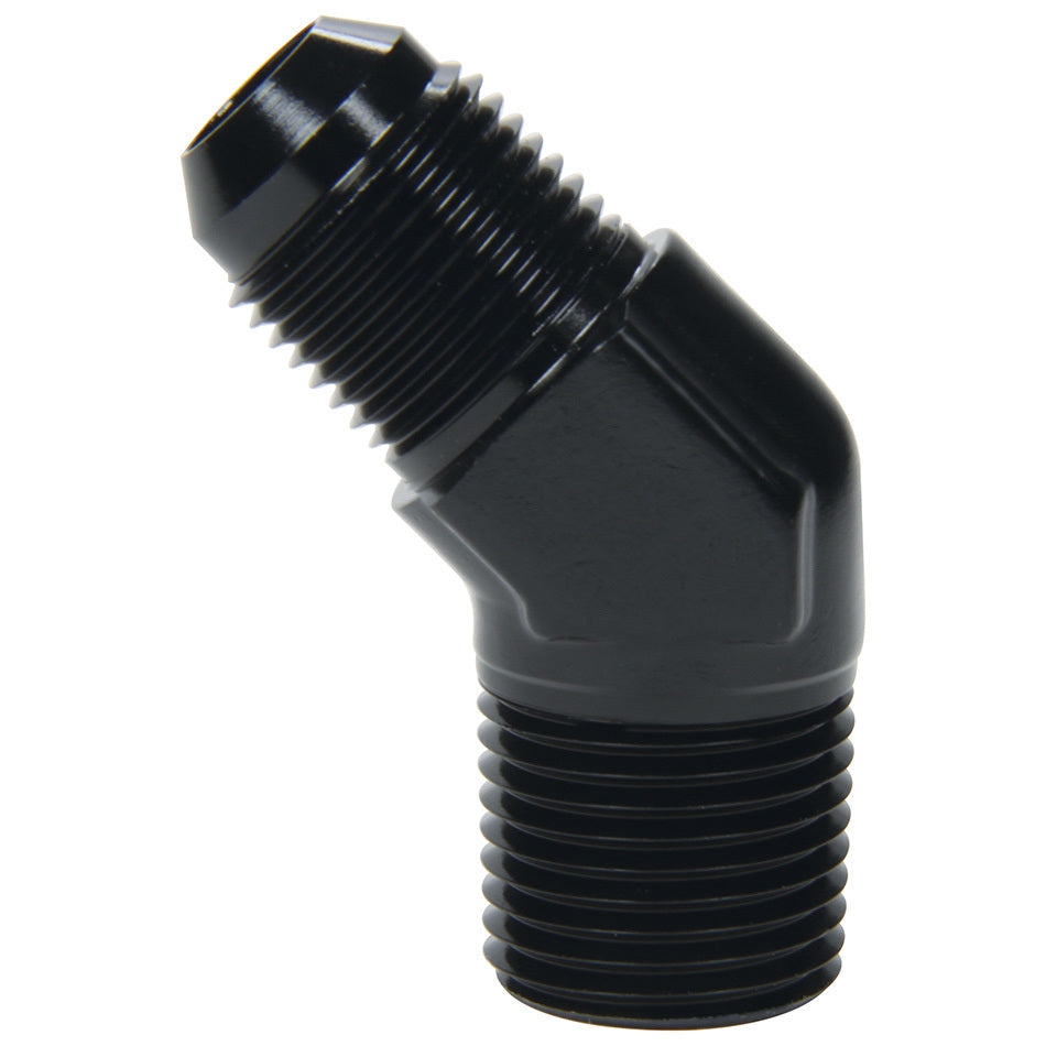 AN To NPT 45 Degree -8 x 1/2in AN-NPT Fittings and Components Allstar Performance