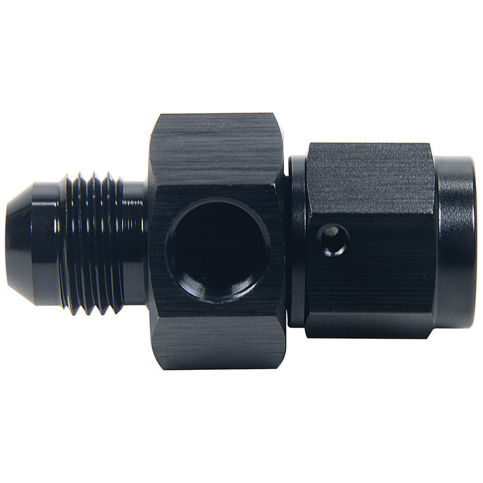 Gauge Adapter AN -6 Fem x -6 Male x 1/8in NPT AN-NPT Fittings and Components Allstar Performance