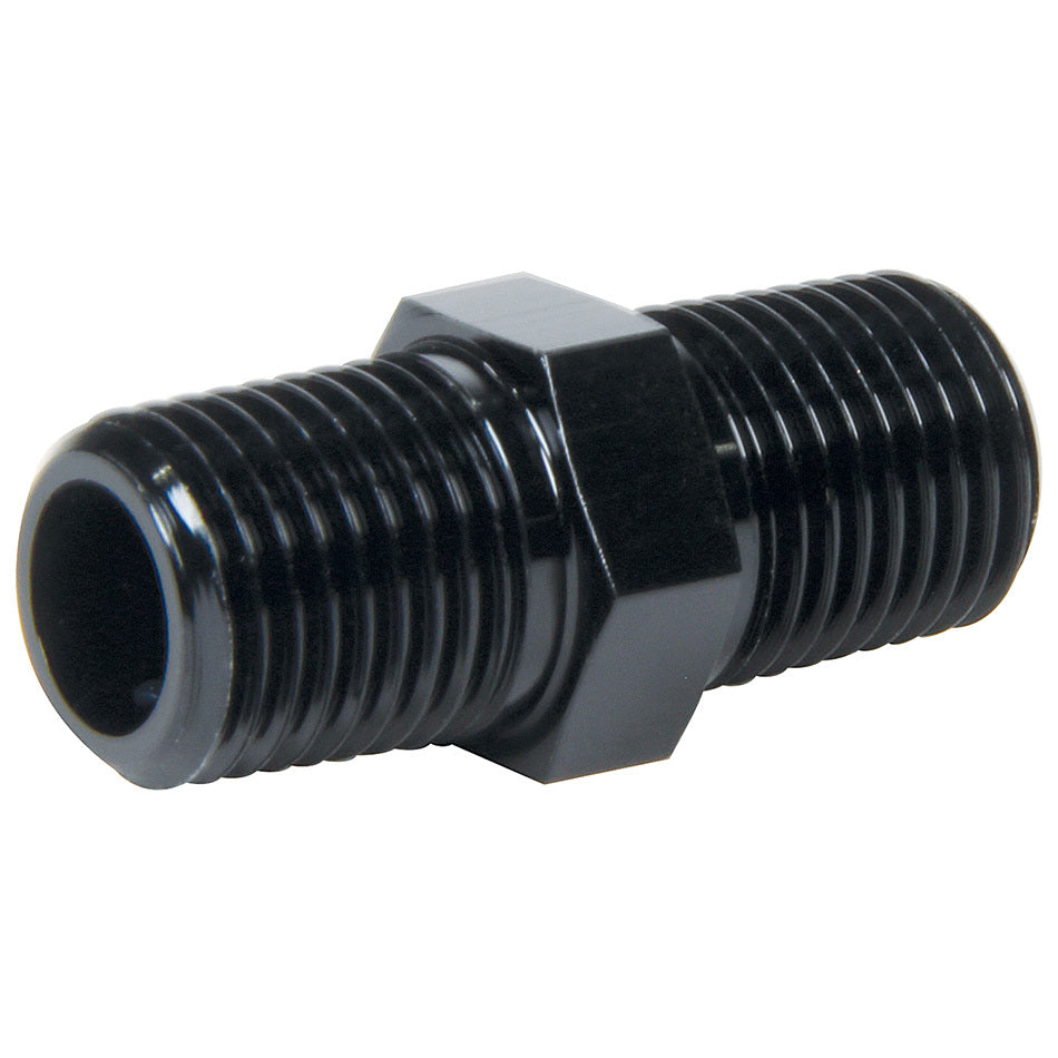 Male Union Aluminum 1/4in to 1/4in NPT AN-NPT Fittings and Components Allstar Performance