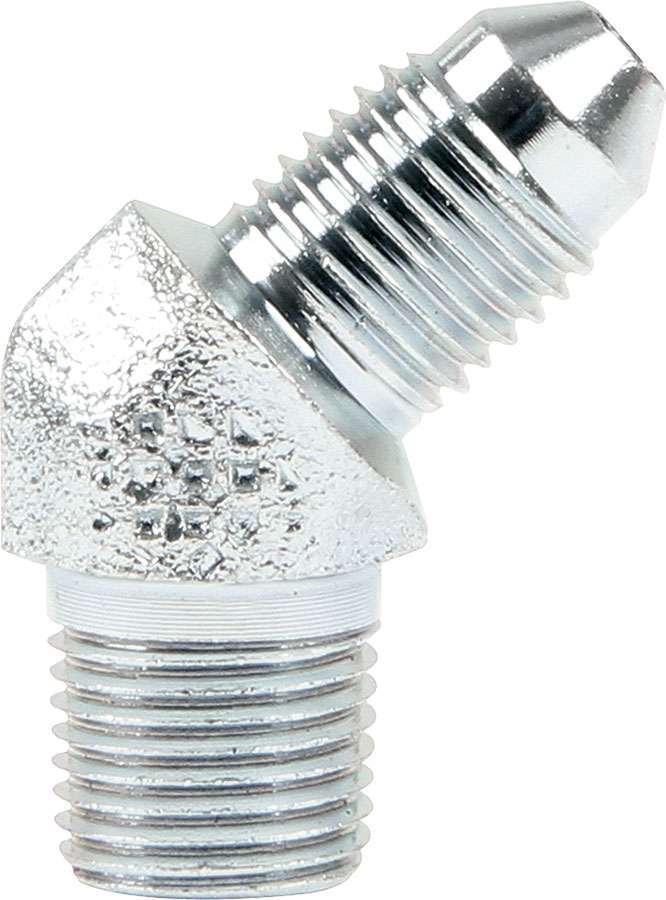 Adapter Fitting -3 To 1/8 NPT 45 Degree AN-NPT Fittings and Components Allstar Performance