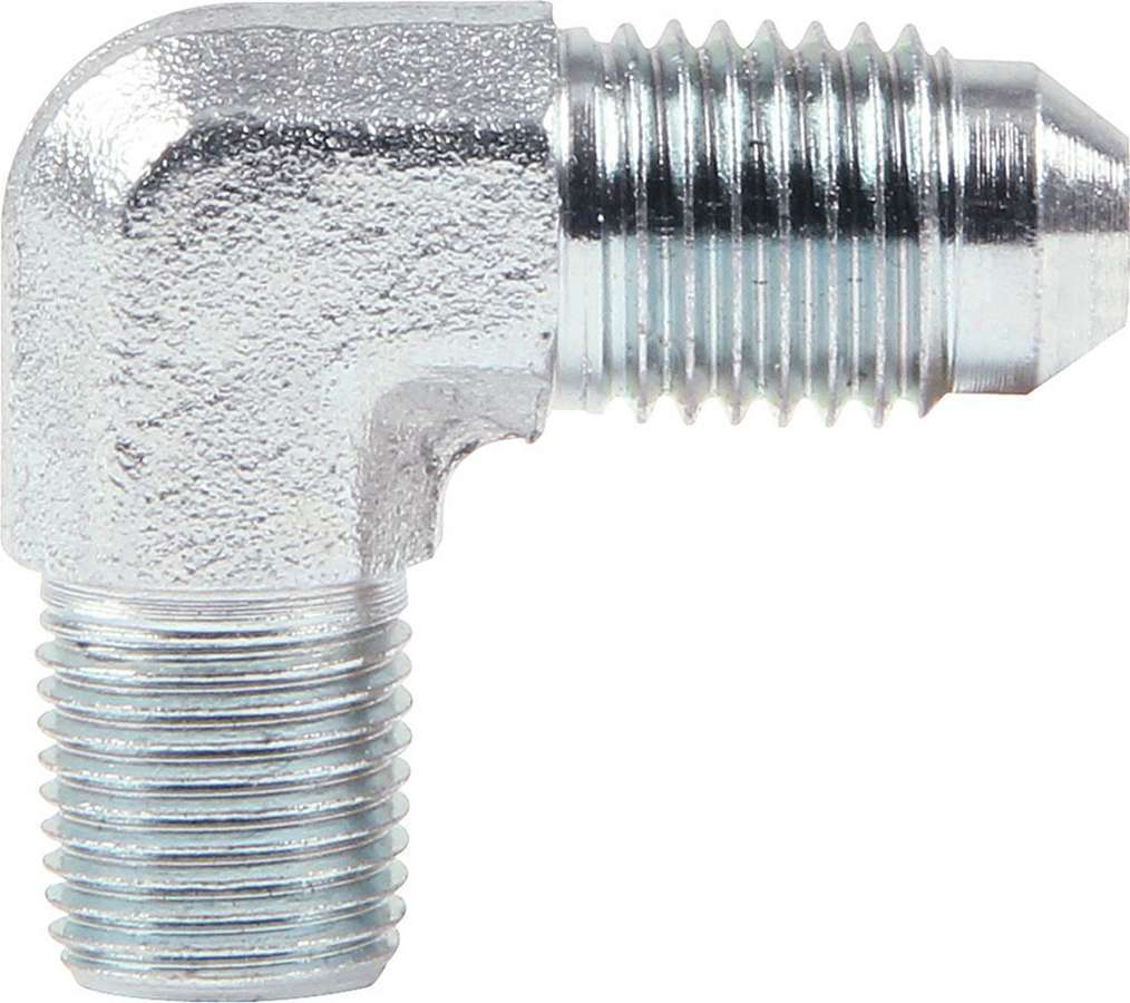 Adapter Fitting -4 to 1/8 NPT 90 Deg 10pk AN-NPT Fittings and Components Allstar Performance