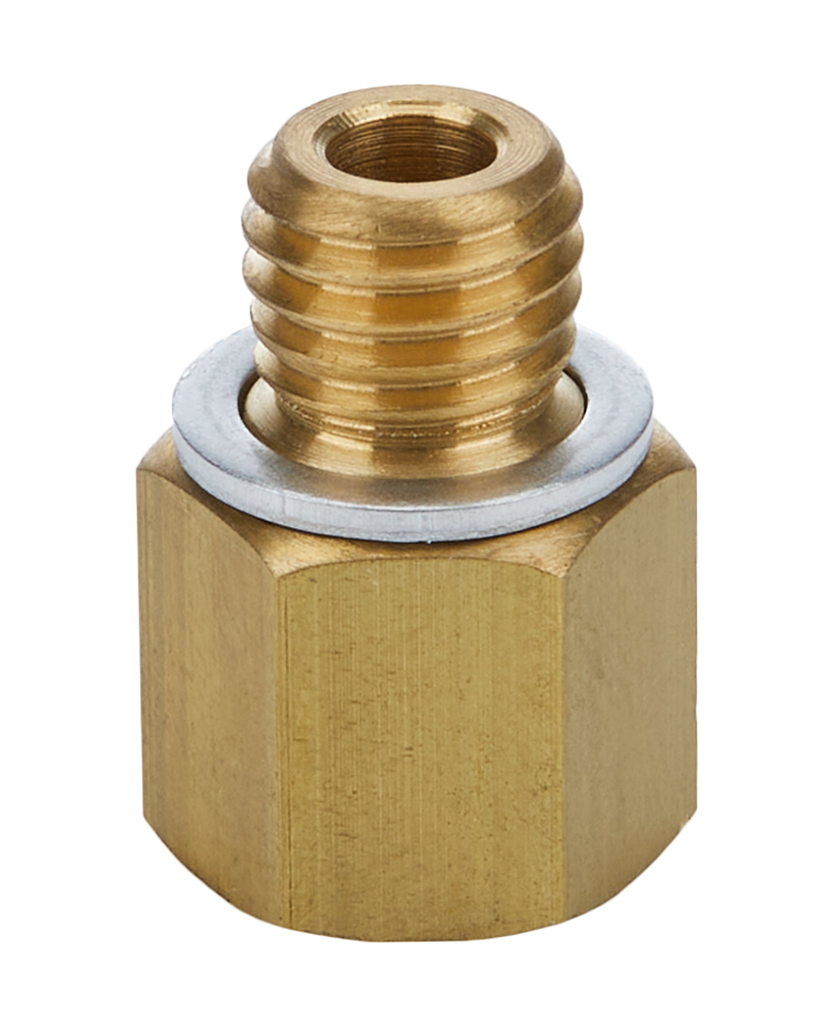 Adapter Fittings 10mm-1.5 to 1/8 NPT 2pk AN-NPT Fittings and Components Allstar Performance
