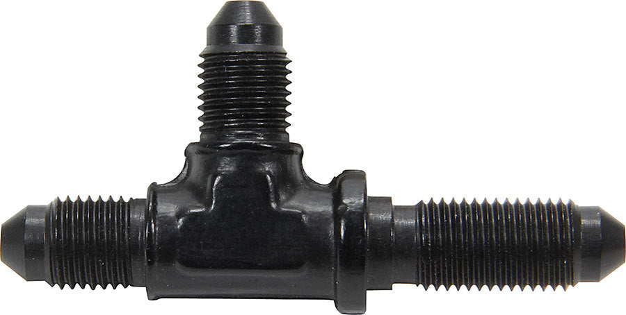 Bulkhead on the Run Black -3 AN-NPT Fittings and Components Allstar Performance