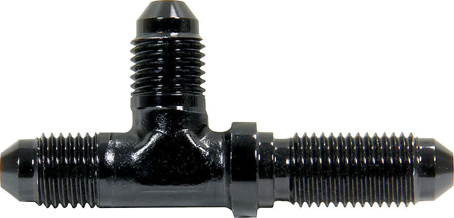 Bulkhead on the Run Black -4 AN-NPT Fittings and Components Allstar Performance