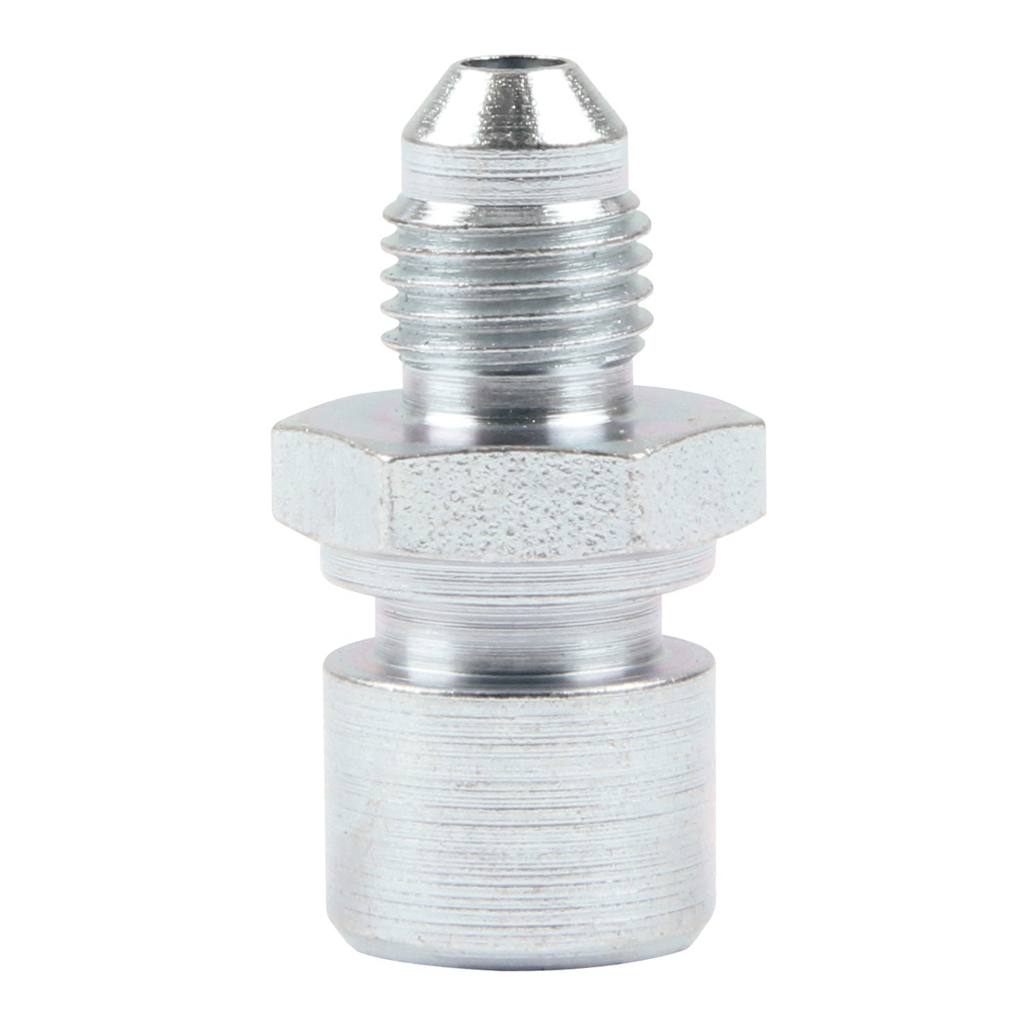 Brake Line Adapters -4 to 3/16 Inv Flare 50p AN-NPT Fittings and Components Allstar Performance