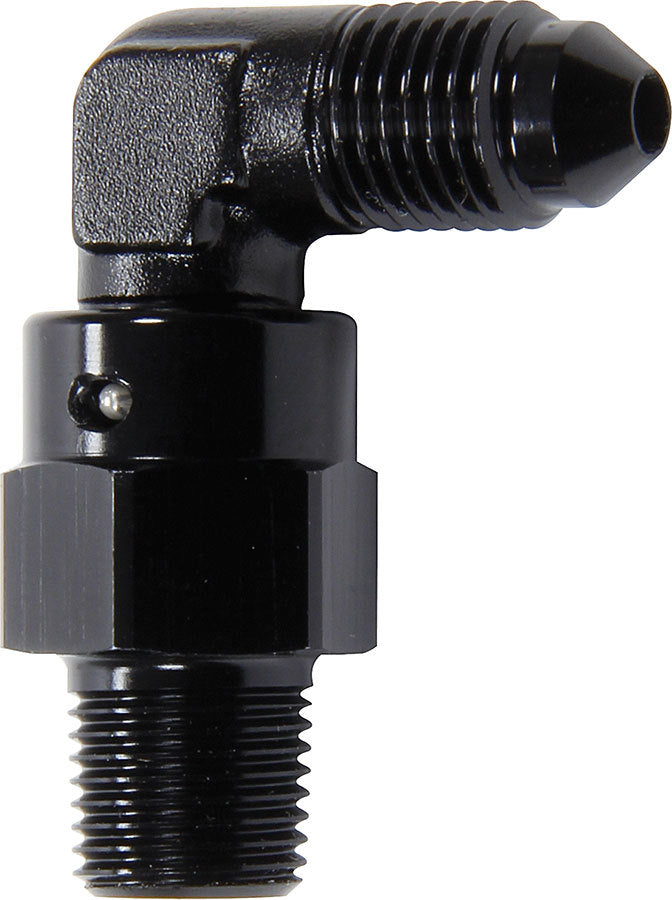 90 Degree Swivel -3 to 1/8 NPT AN-NPT Fittings and Components Allstar Performance