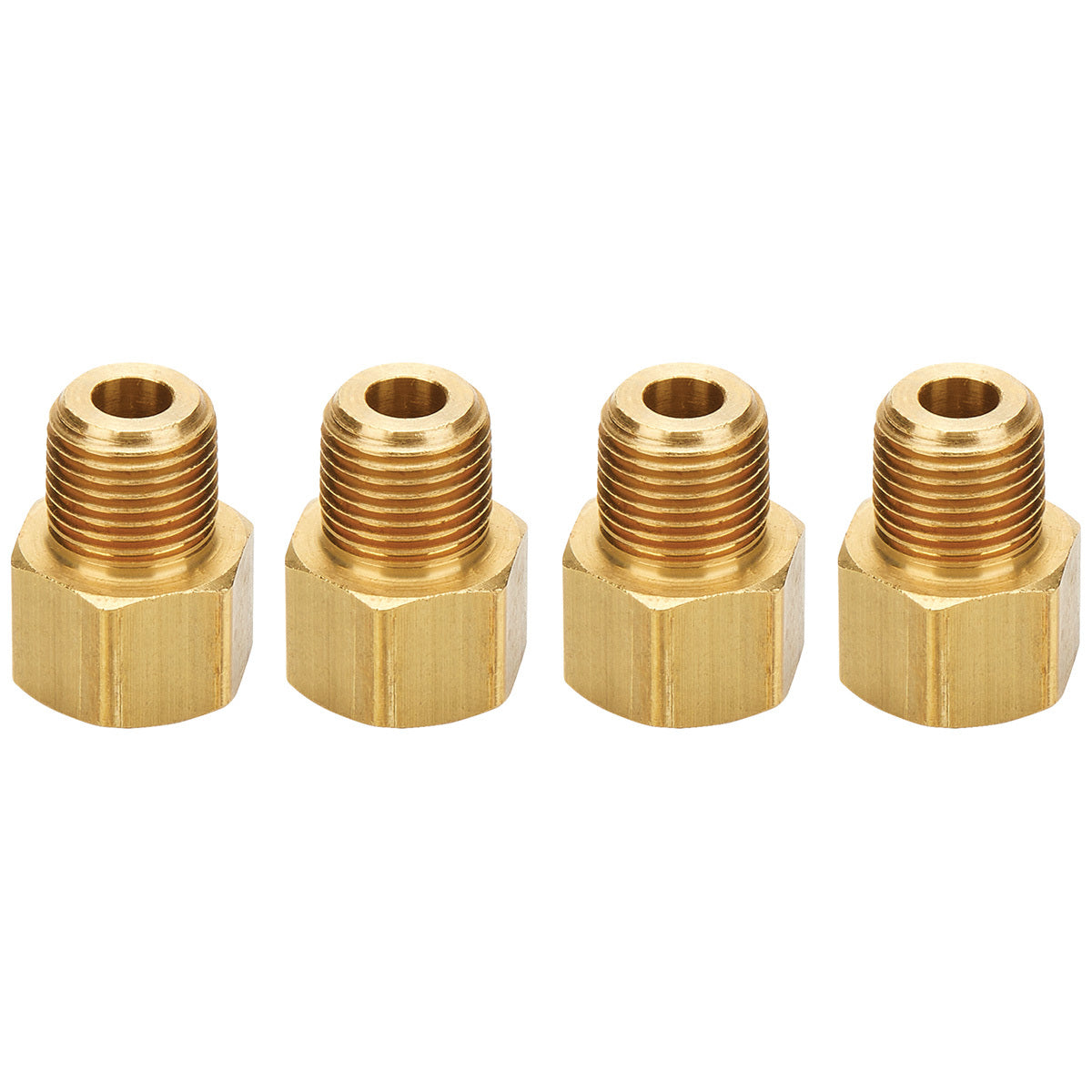 Adapter Fittings 1/8 NPT to 1/4 Line 4pk AN-NPT Fittings and Components Allstar Performance