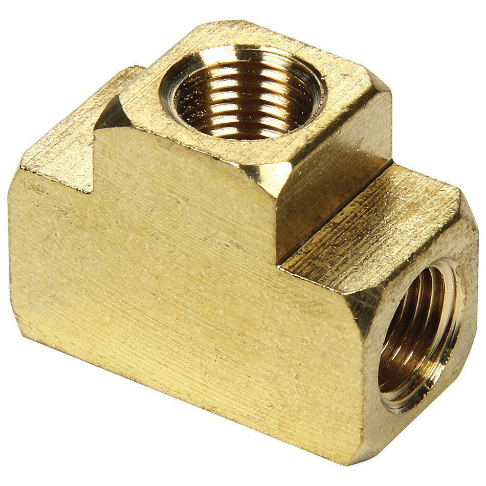 Tee with 1/8NPT Female 2pk AN-NPT Fittings and Components Allstar Performance