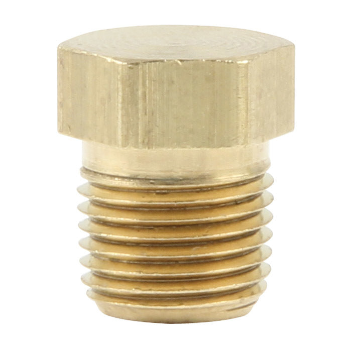 1/8 NPT Brass Plugs 4pk Cap and Plug Fittings Allstar Performance
