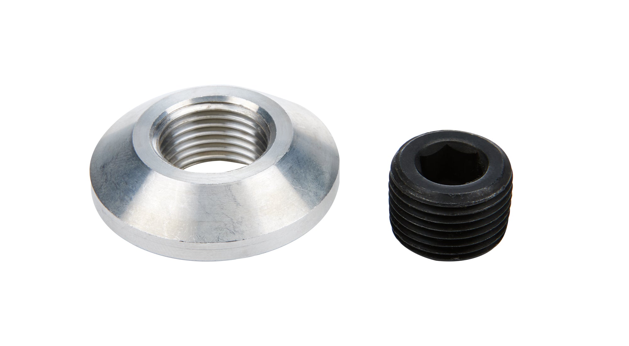 Drain Plug Kit 3/8in NPT Aluminum Bung Weld In Bungs and Fittings Allstar Performance