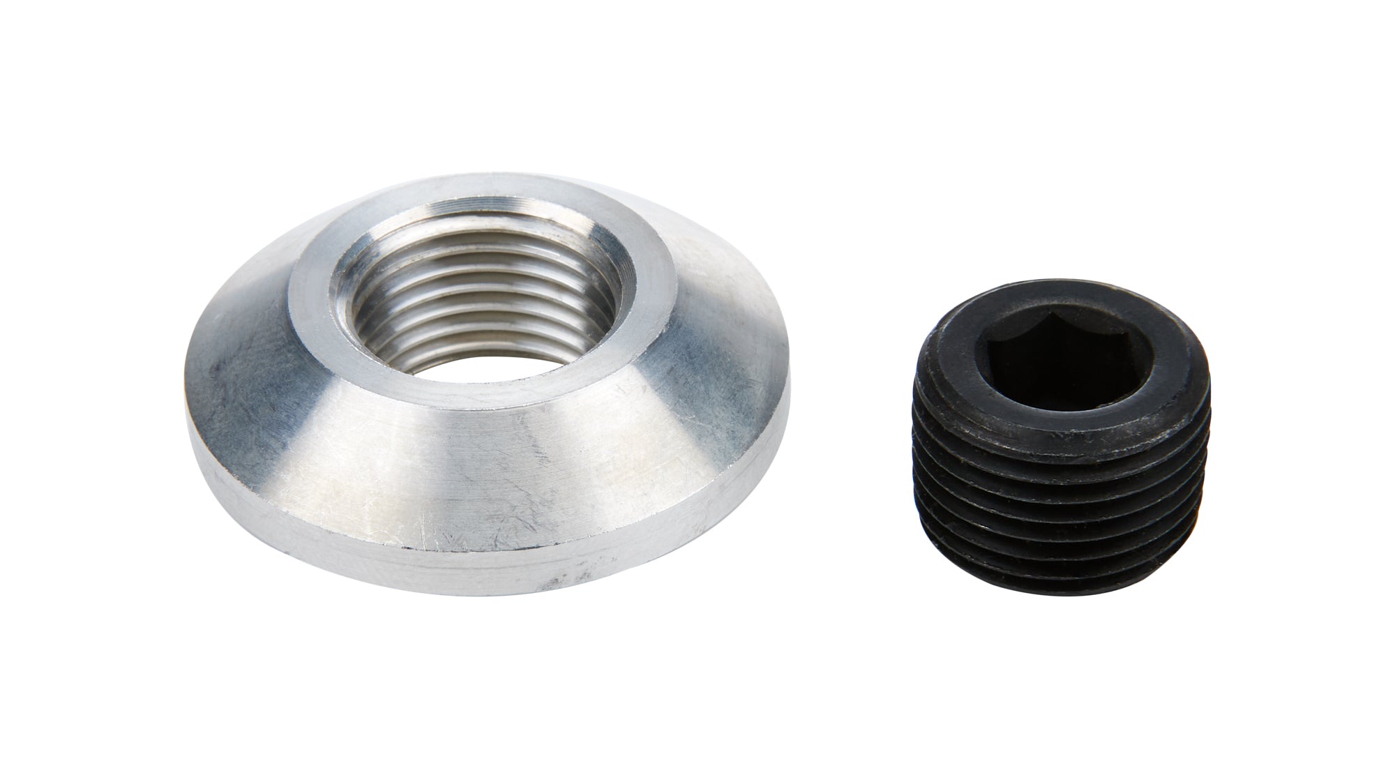Drain Plug Kit 1/2in NPT Aluminum Bung Weld In Bungs and Fittings Allstar Performance