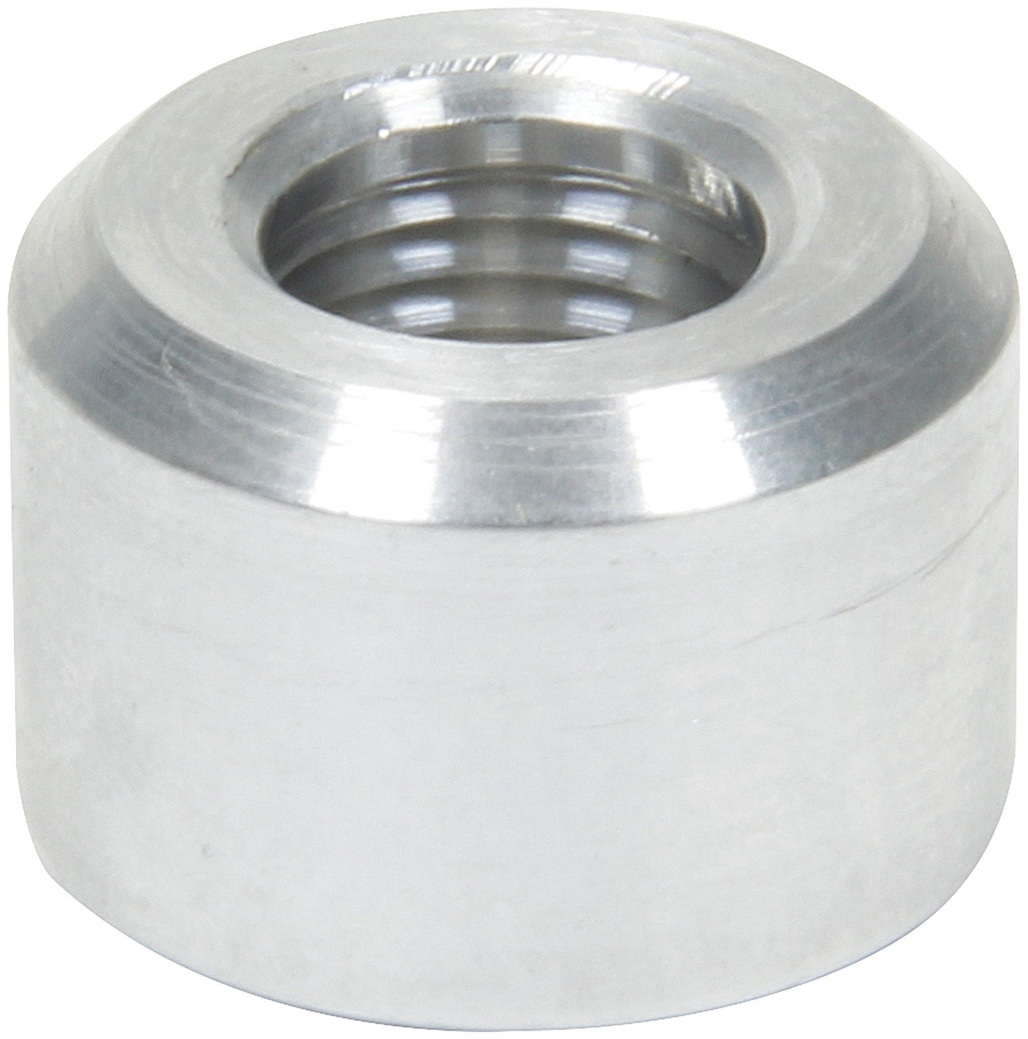 NPT Female Weld Bung 3/8in-18 Aluminum Weld In Bungs and Fittings Allstar Performance