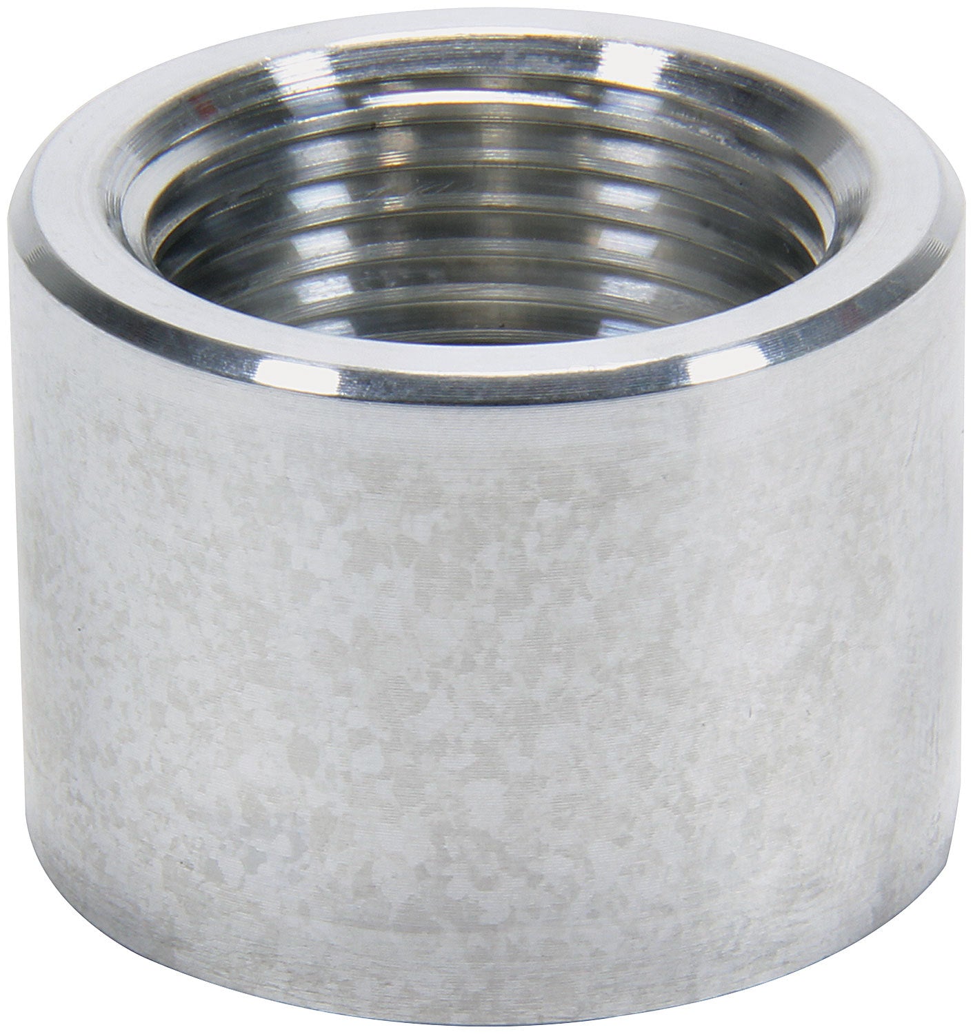 NPT Female Weld Bung 1in-11-1/2 Aluminum Weld In Bungs and Fittings Allstar Performance