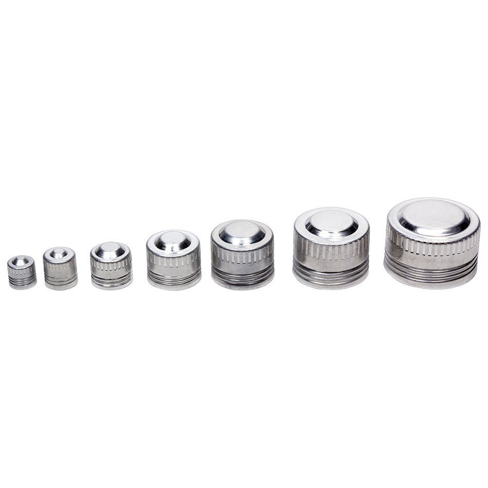 Aluminum Cap Kit Cap and Plug Fittings Allstar Performance