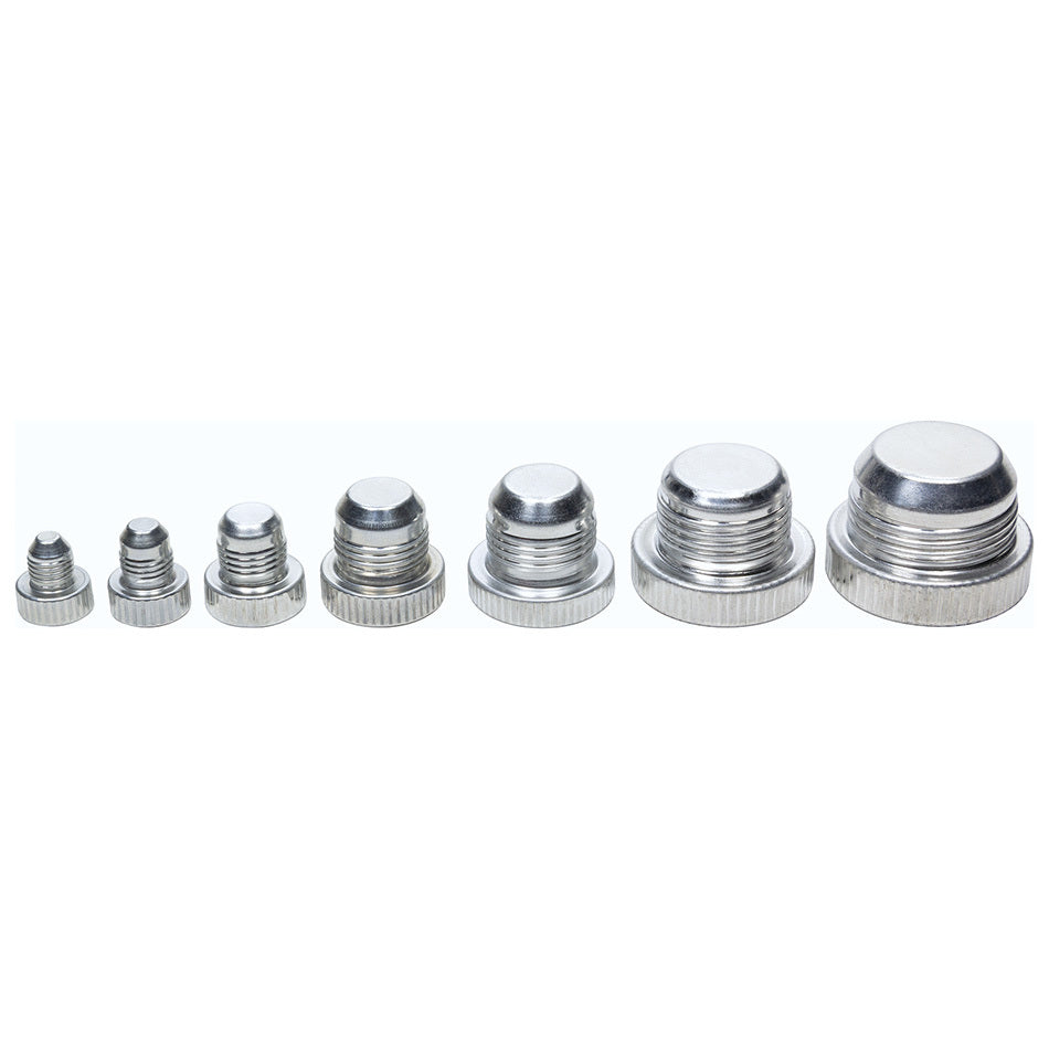 Aluminum Plug Kit Cap and Plug Fittings Allstar Performance
