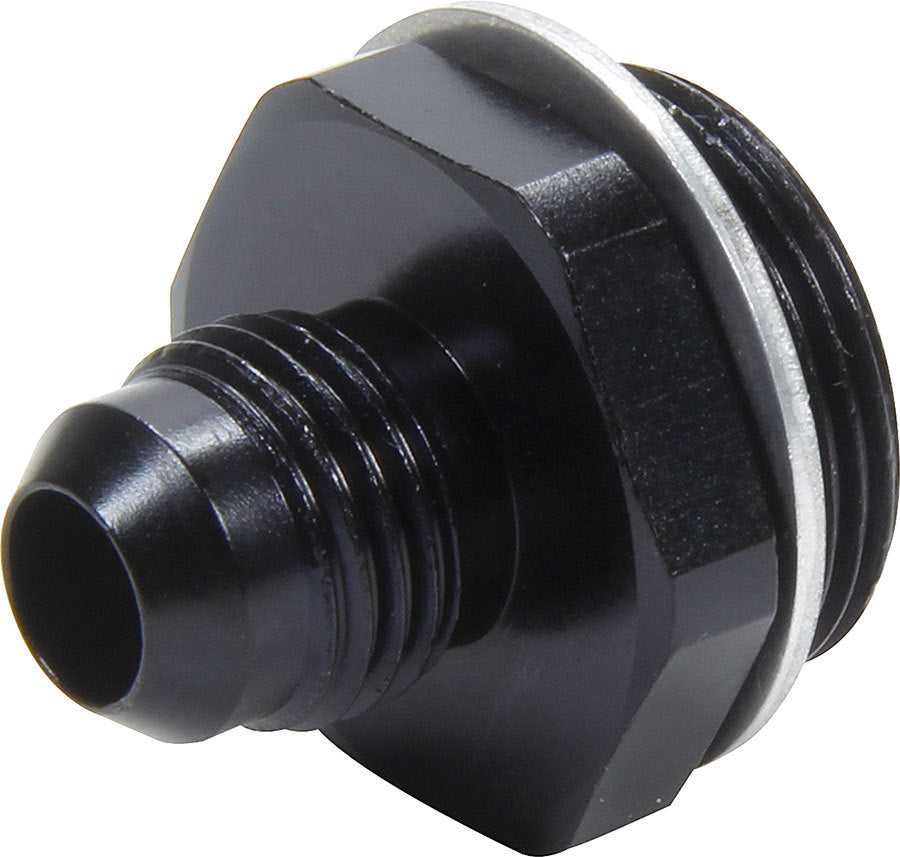 Carb Fitting w/washer 7/8-20 to -6 Male Black AN-NPT Fittings and Components Allstar Performance