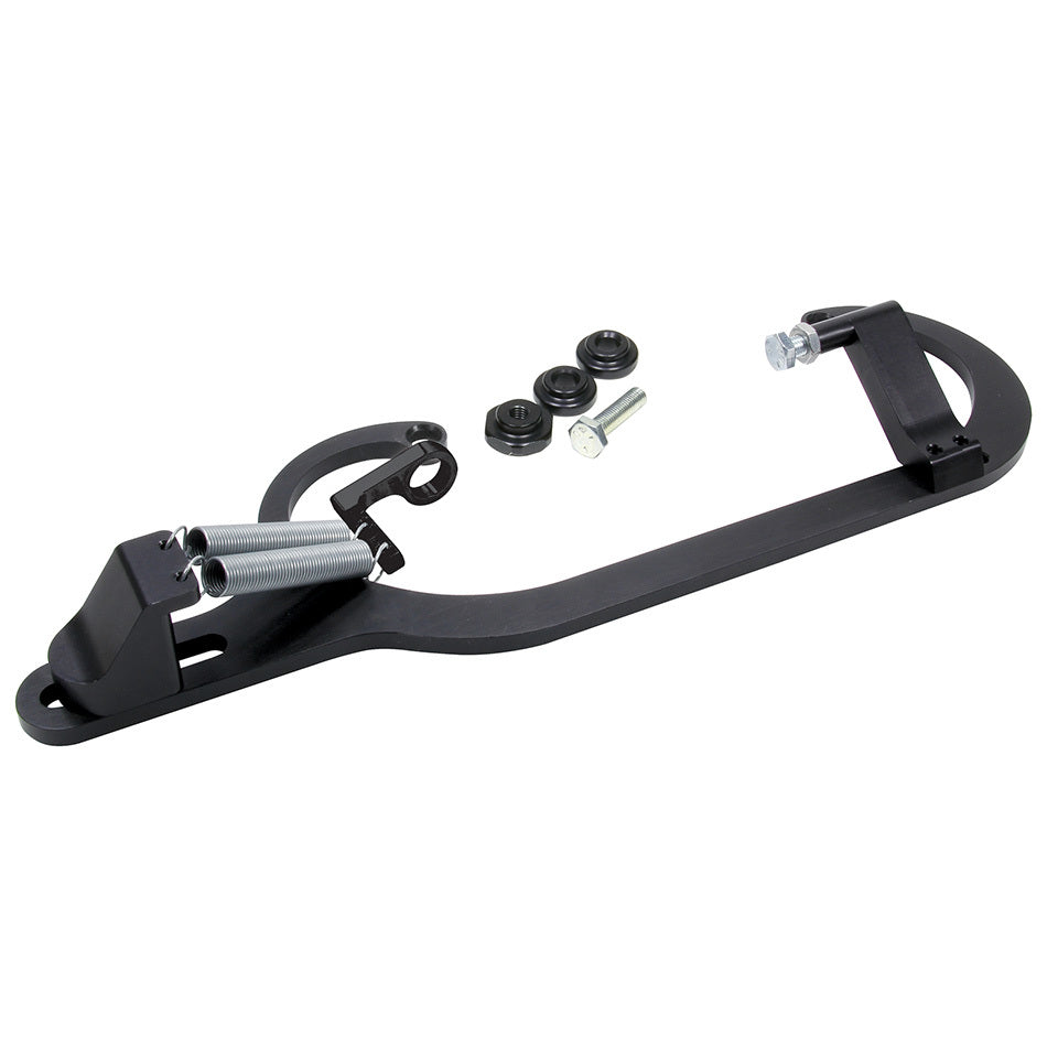 Throttle Return Spring Bracket with Stop Black Throttle Return Spring and Brackets Allstar Performance