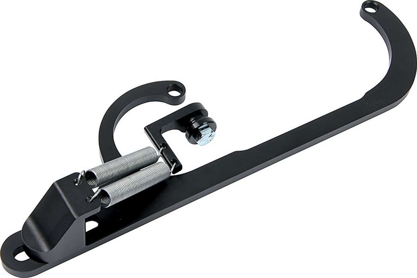 Throttle Return Bracket Black 4150/Edelbrock Throttle Return Spring and Brackets Allstar Performance