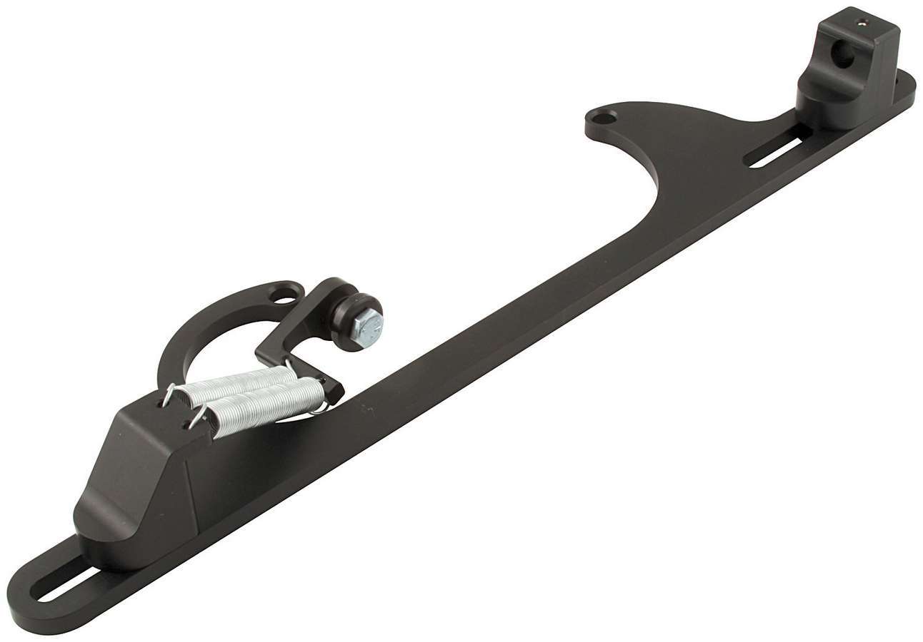 Throttle Bracket Morse Black 4150/Edelbrock Throttle Brackets Allstar Performance
