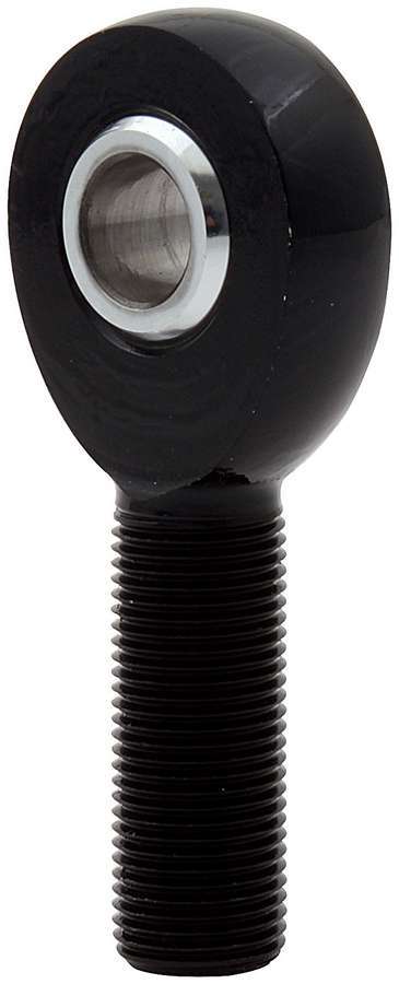 Alum Rod End RH 1/2 Male Black Rod Ends - Spherical Allstar Performance