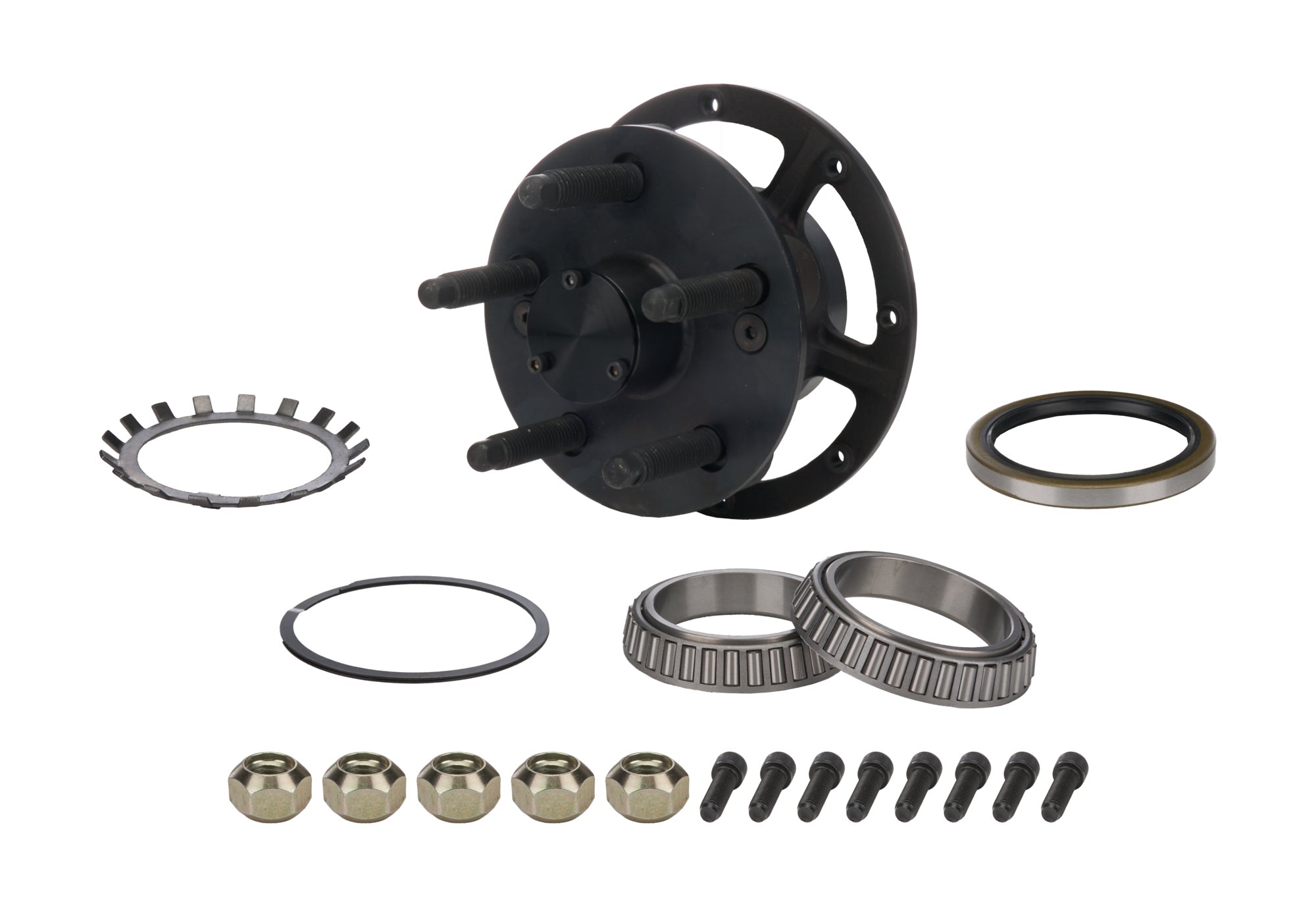 5x5 Rear Hub Kit Steel 2.5 Wheel Bearing Hub Assemblies Allstar Performance
