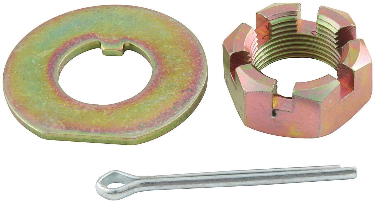 Spindle Lock Nut Kit GM Metric 3/4in-20 Spindle Nuts Allstar Performance