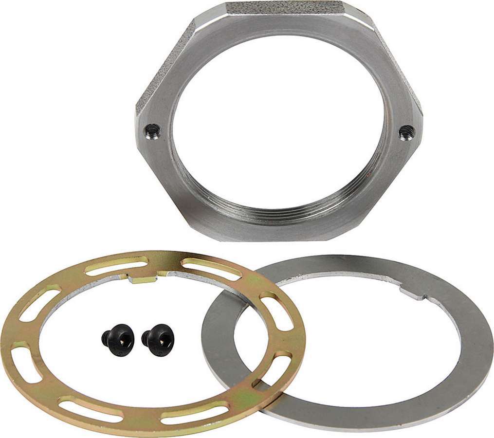 Spindle Nut Kit 2.5 Pin Steel RH Thread Spindle Nuts Allstar Performance