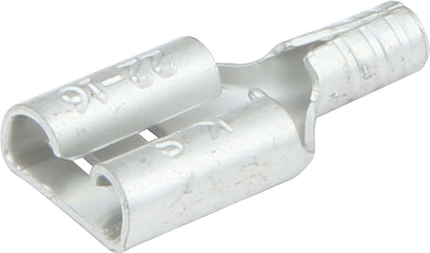 Blade Terminal Female Non-Insulated 22-18 20pk Wiring Connectors and Terminals Allstar Performance