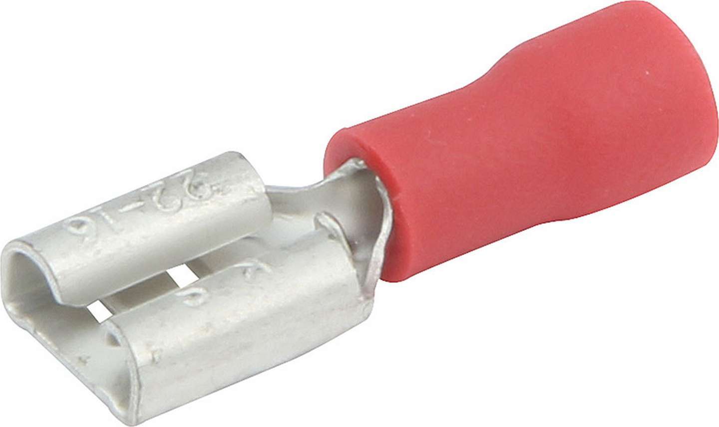 Blade Terminal Female Insulated 22-18 20pk Wiring Connectors and Terminals Allstar Performance
