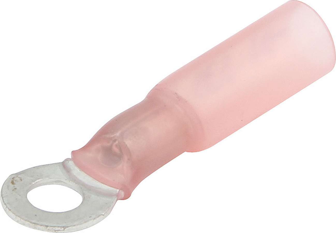 Ring Terminal #8 Hole Heat Shrink 22-18 10pk Wiring Connectors and Terminals Allstar Performance