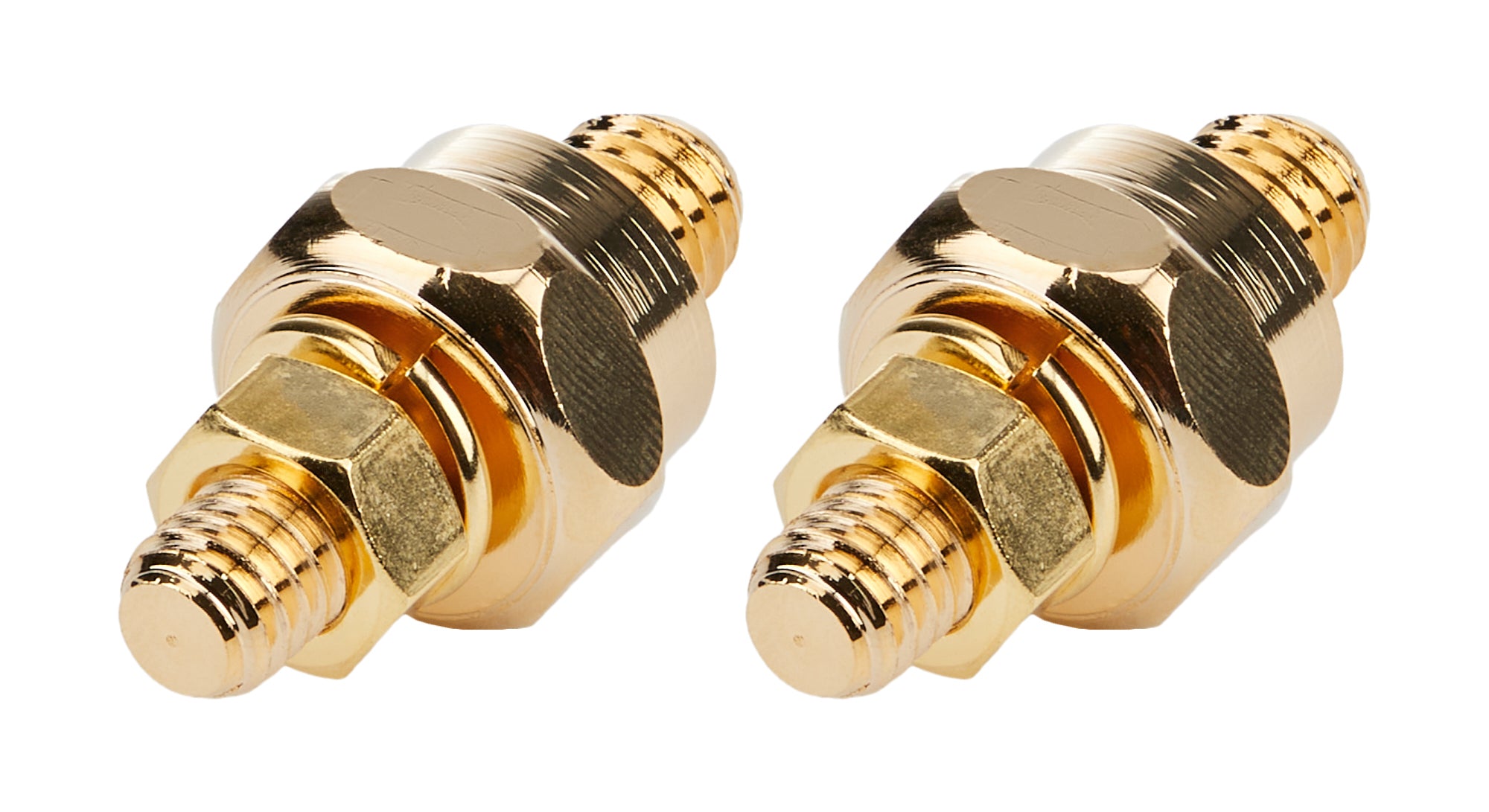 Gold Side Post Terminal 1pr Battery Terminals and Components Allstar Performance