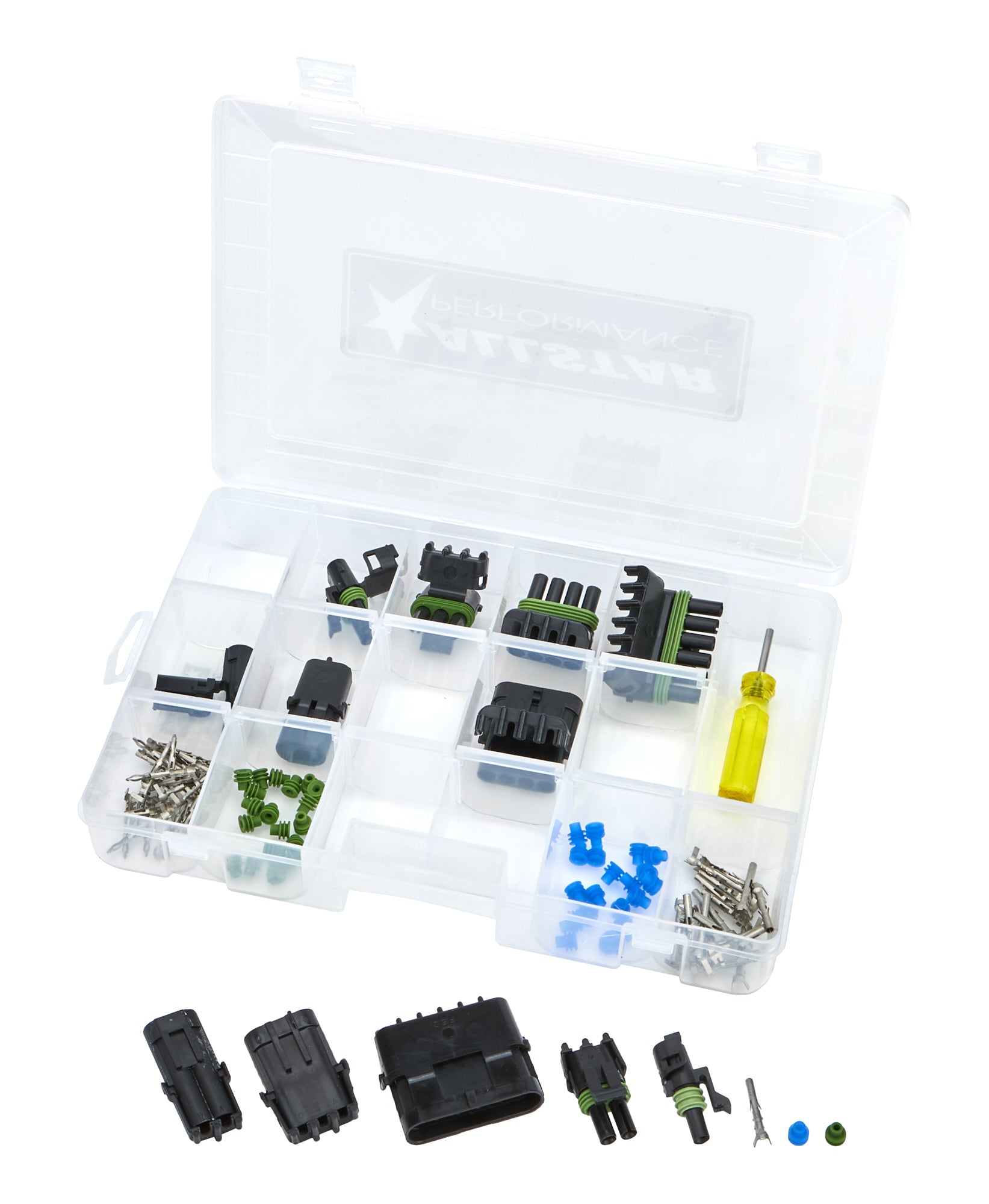 Weather Pack Starter Kit Wiring Connectors and Terminals Allstar Performance